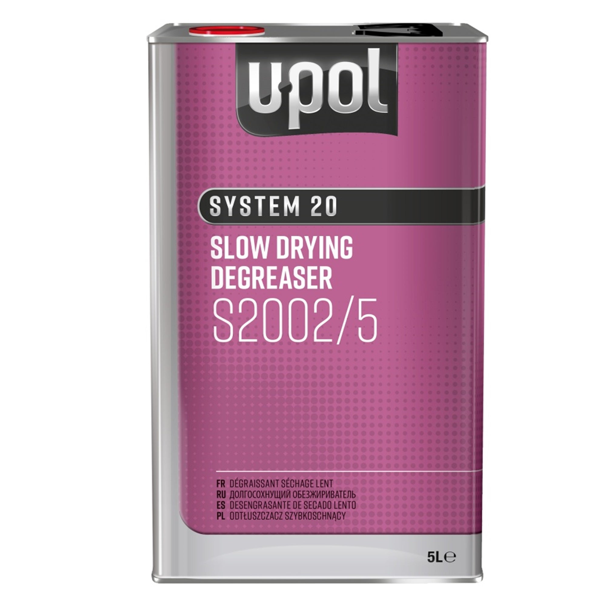 U-Pol Solvent Based Degreaser 5 Litre Tin Slow Solvent