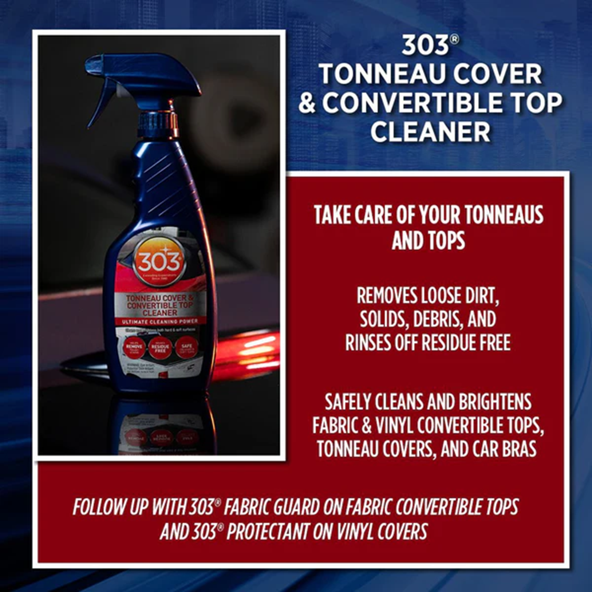 303 Convertible Fabric Top Cleaning and Care Kit