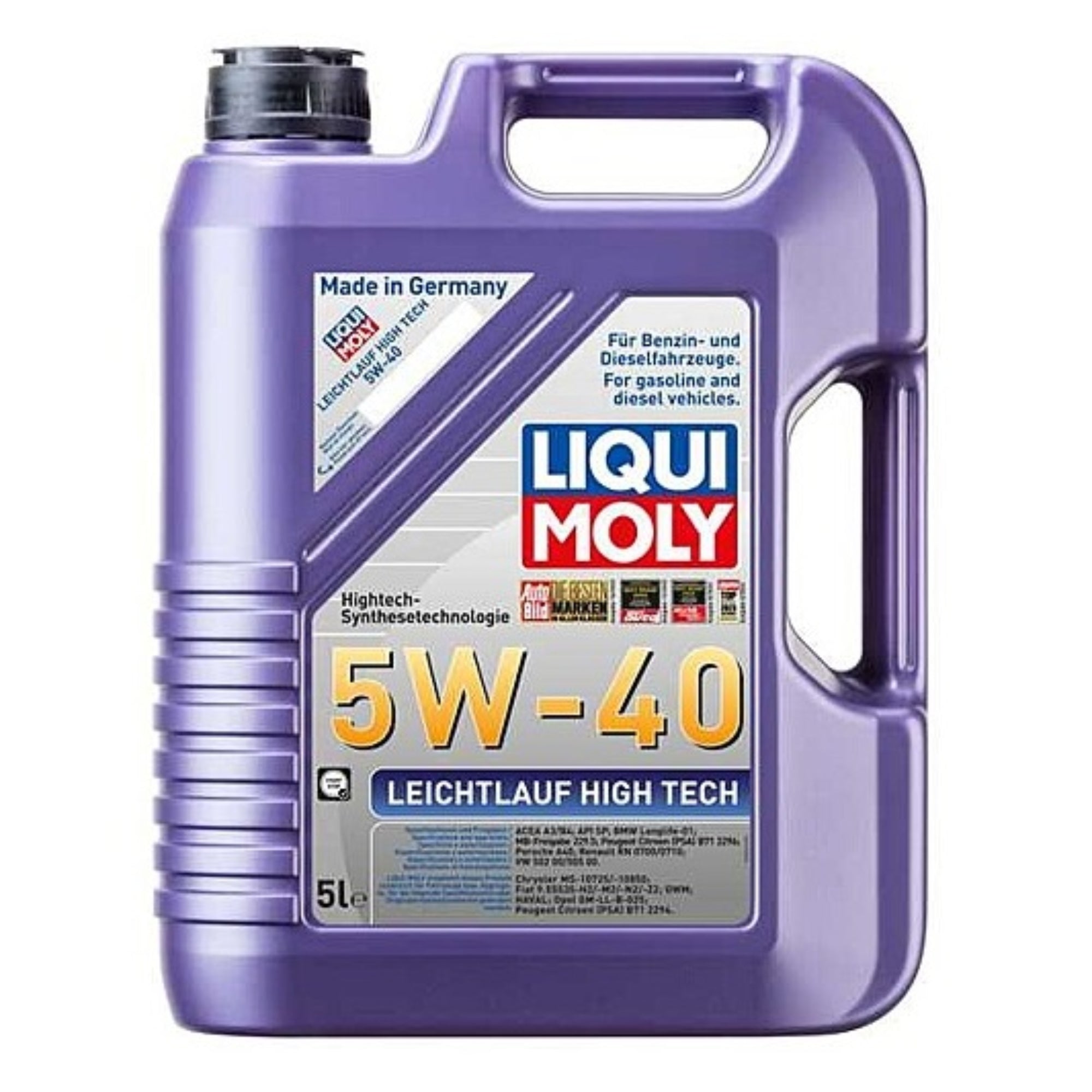 LEICHTLAUF HIGH TECH 5W-40 5LTR