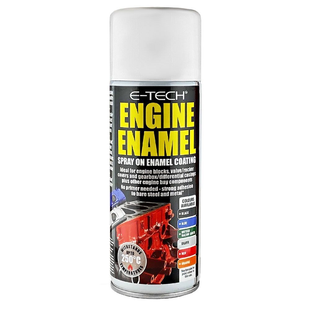 E-Tech British Racing Green Engine Enamel Spray On 400ml