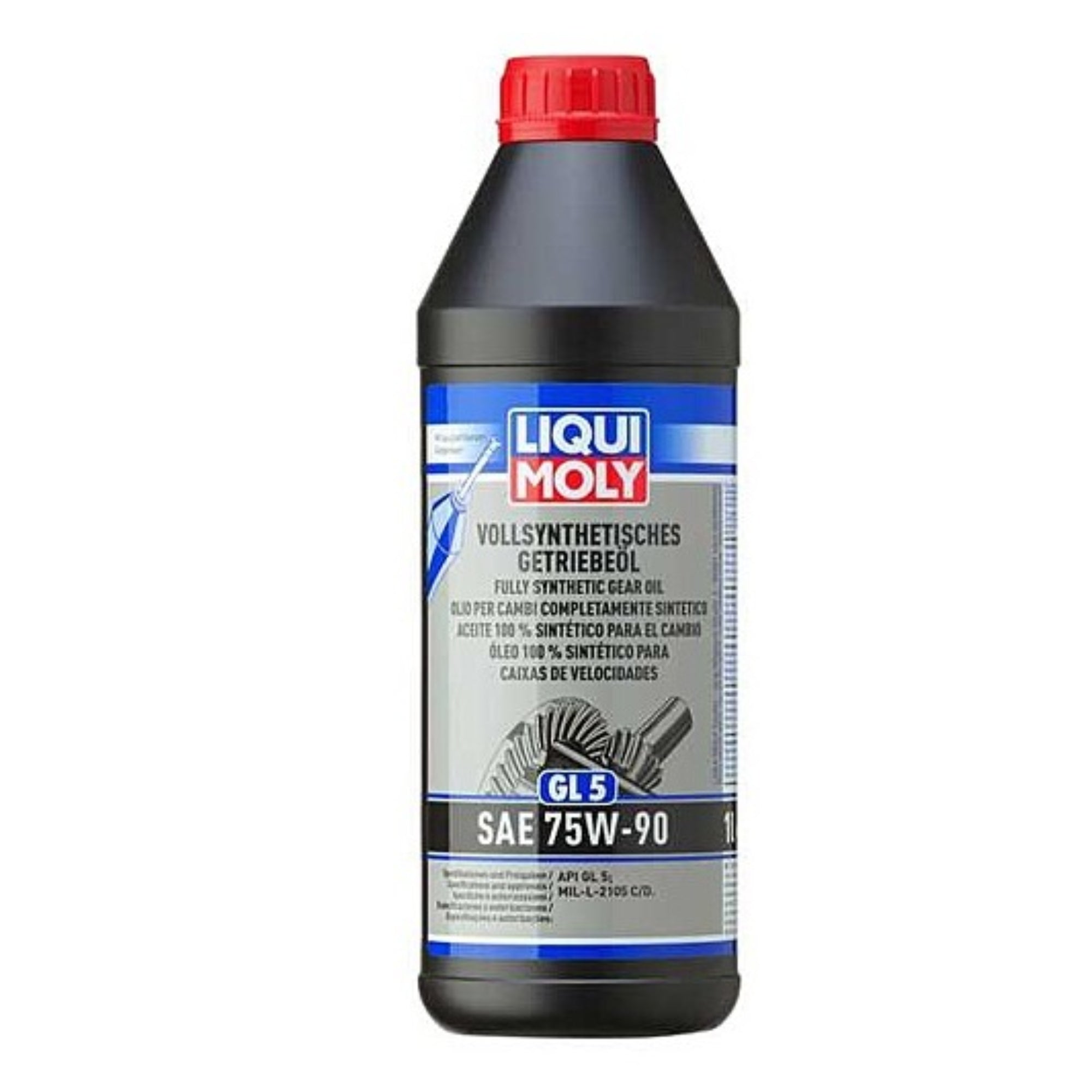 FULLY SYNTHETIC GEAR OIL GL5 SAE 75W-90 1LTR