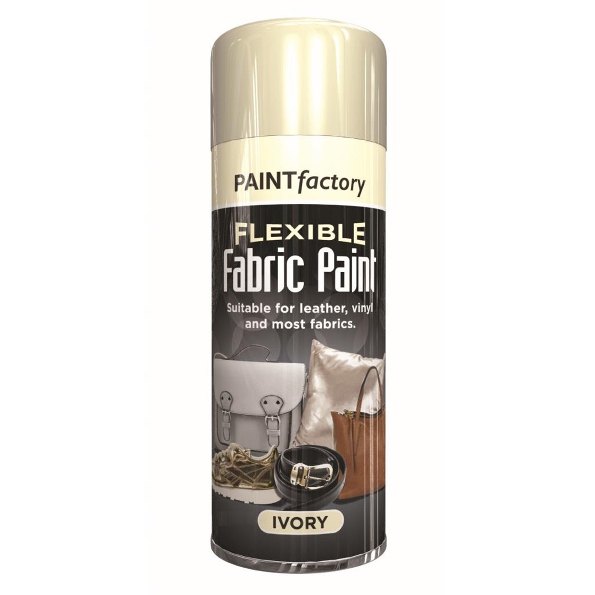 Paint Factory Flexible Fabric Paint Ivory 200ml