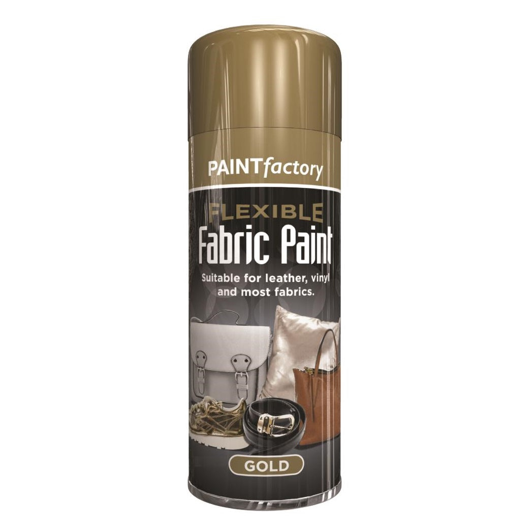 Paint Factory Flexible Fabric Paint Gold 200ml