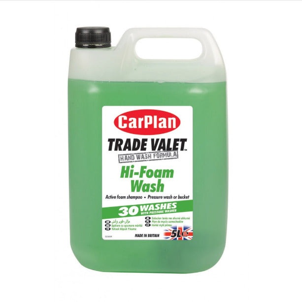 CarPlan Trade Valet Hi-Foam Wash 5 Litre