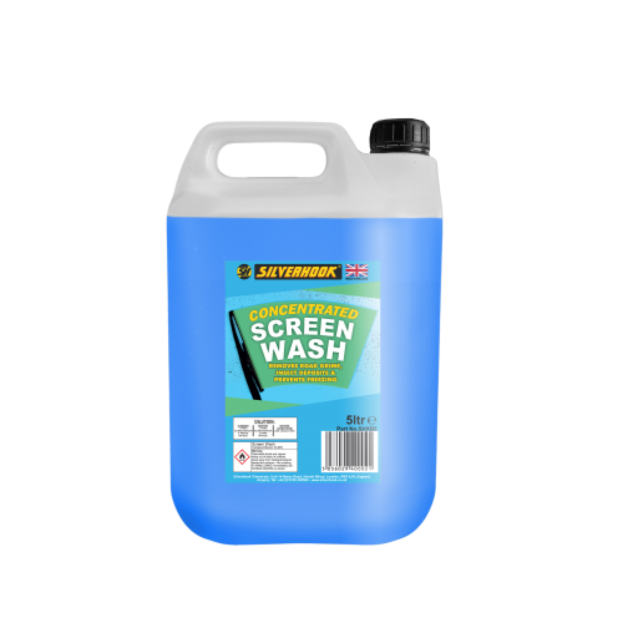 Silverhook Screen Wash Concentrated 5 Litre