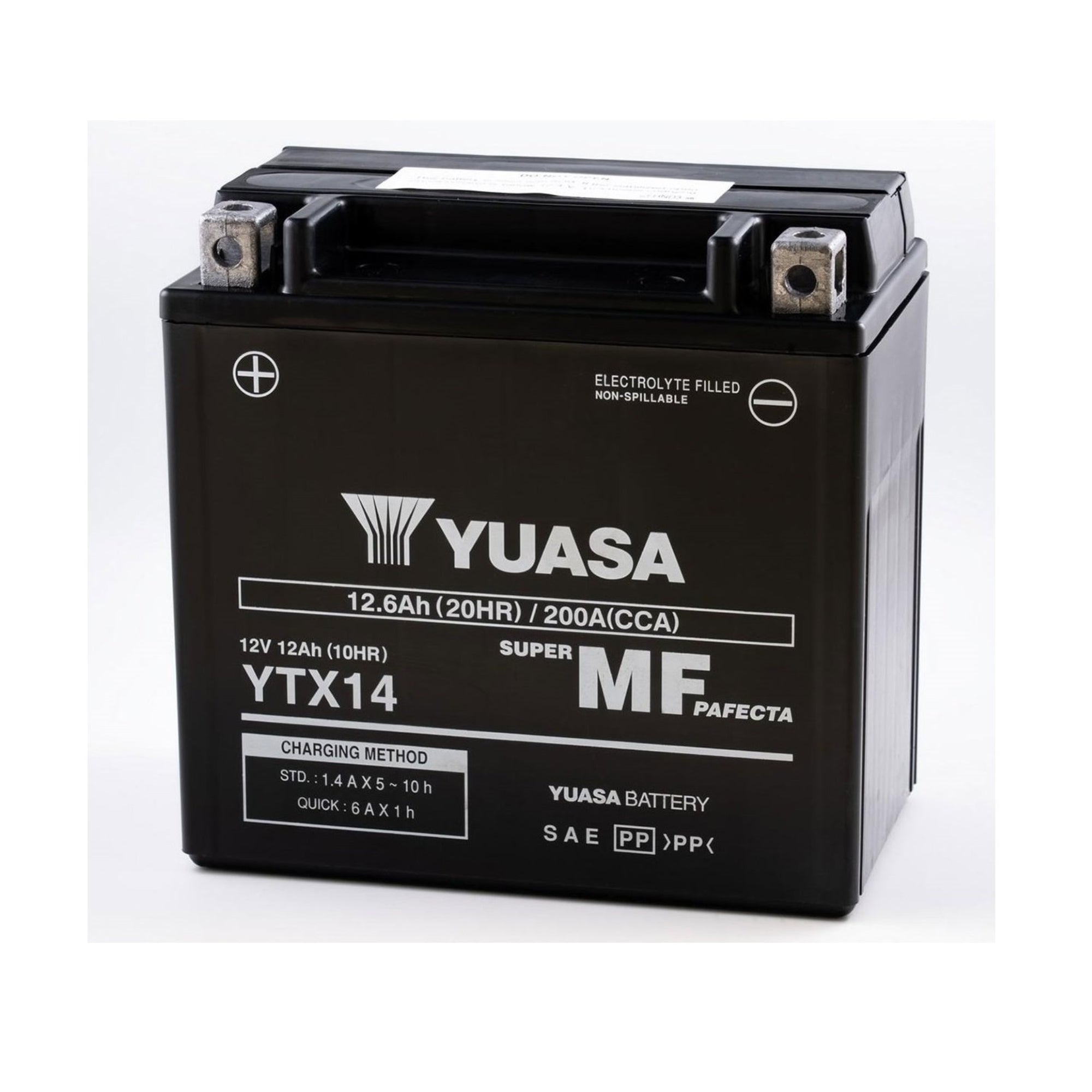 Yuasa YTX14-BS (CP) 12V MF VRLA Battery