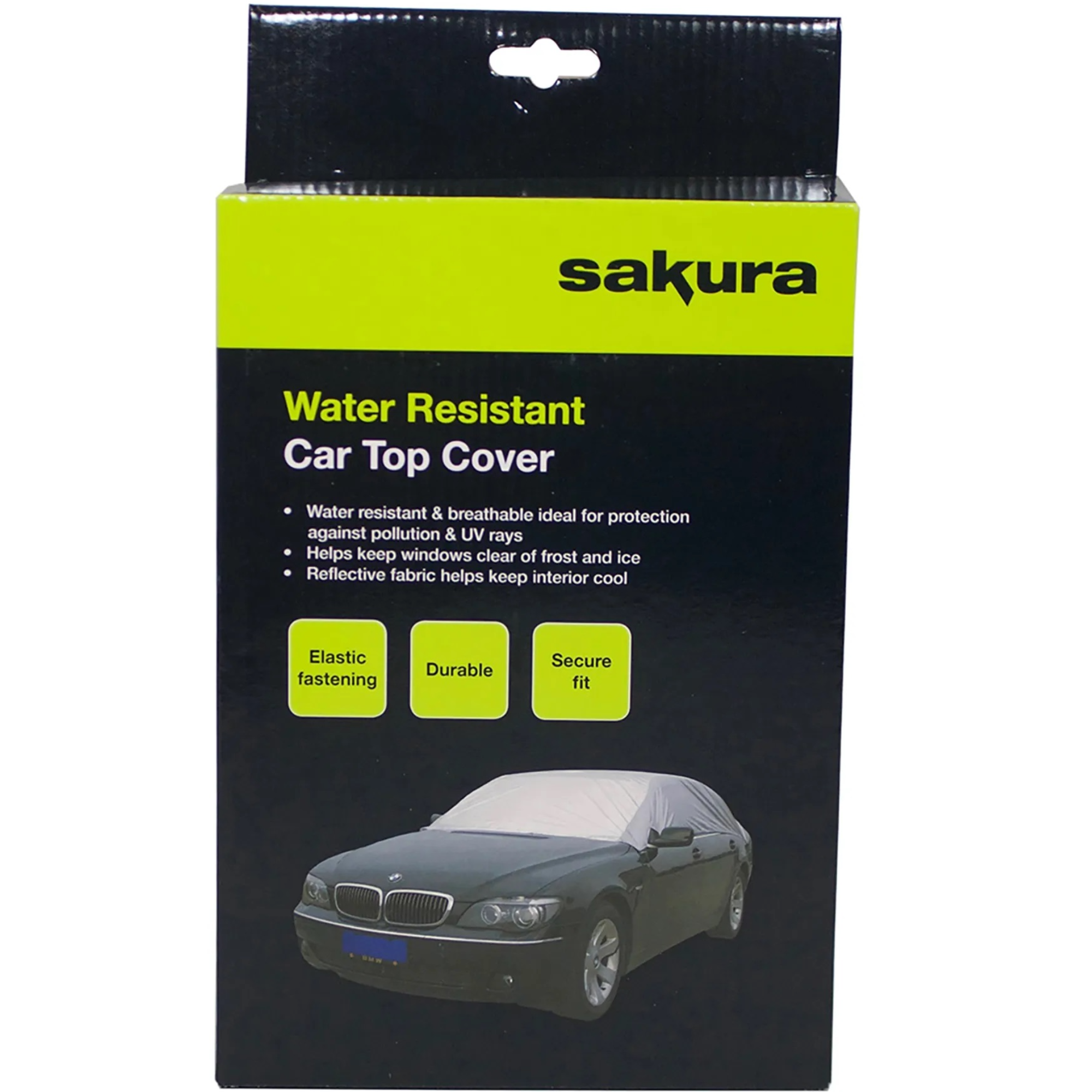 Sakura Water Resistant Car Top Cover Large