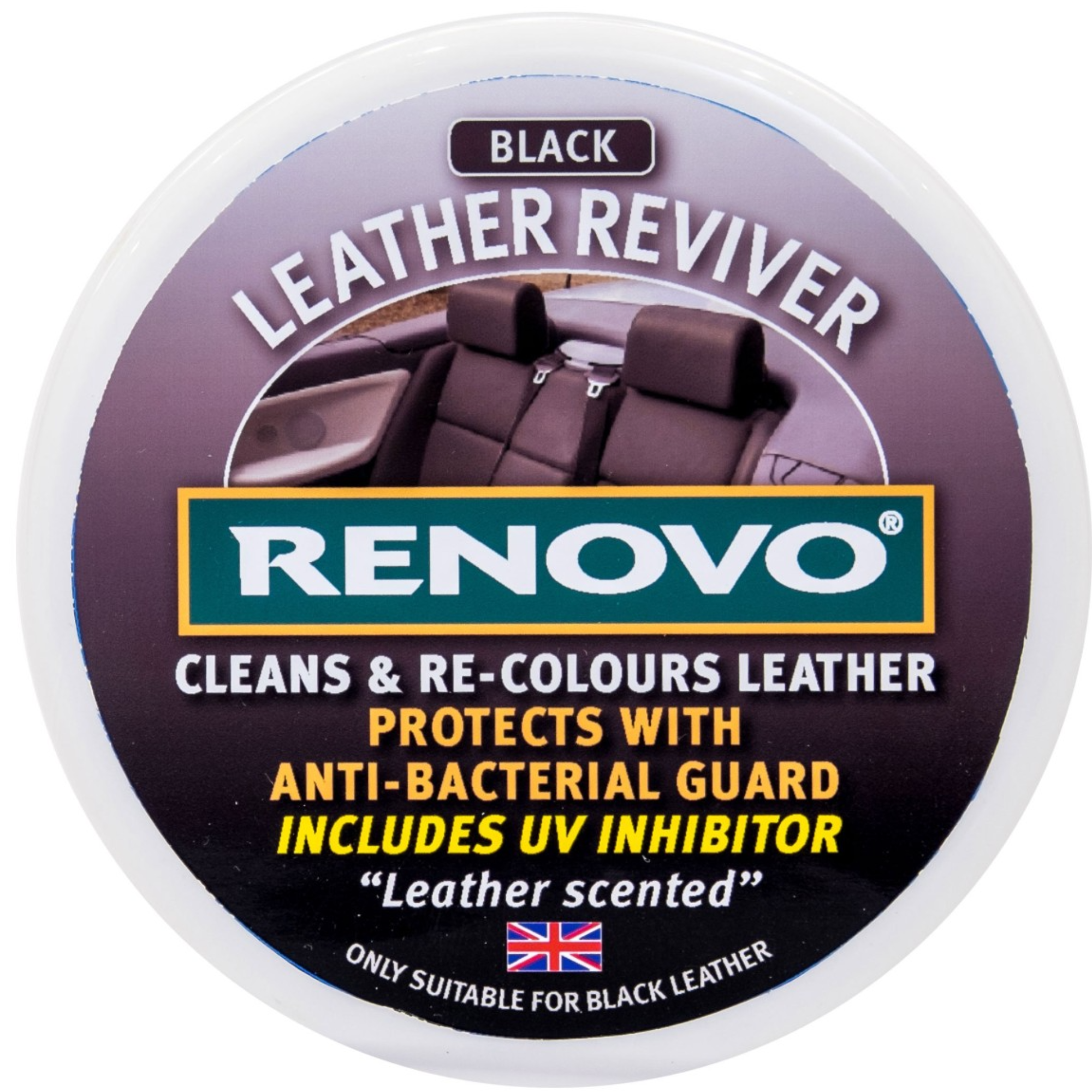 Renovo Leather Reviver Black 200ml