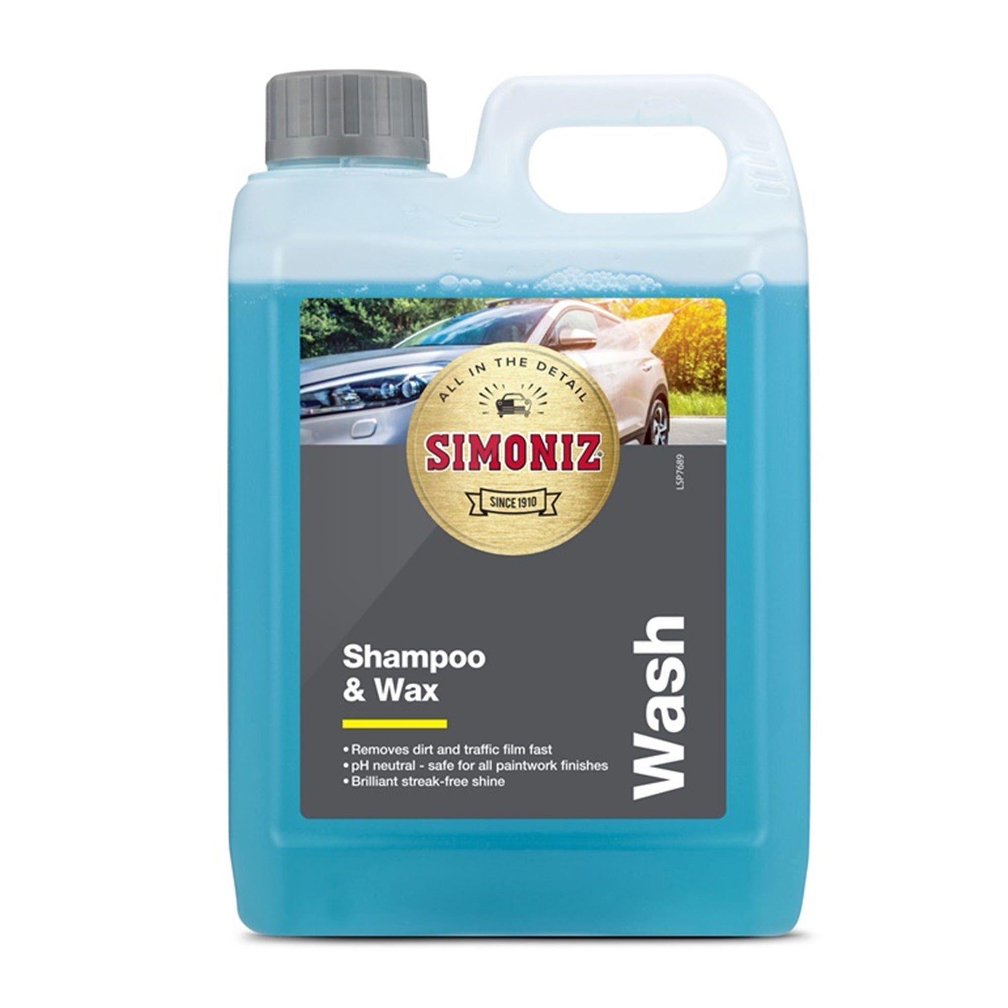 Simoniz 2 In 1 Shampoo & Wax 2L