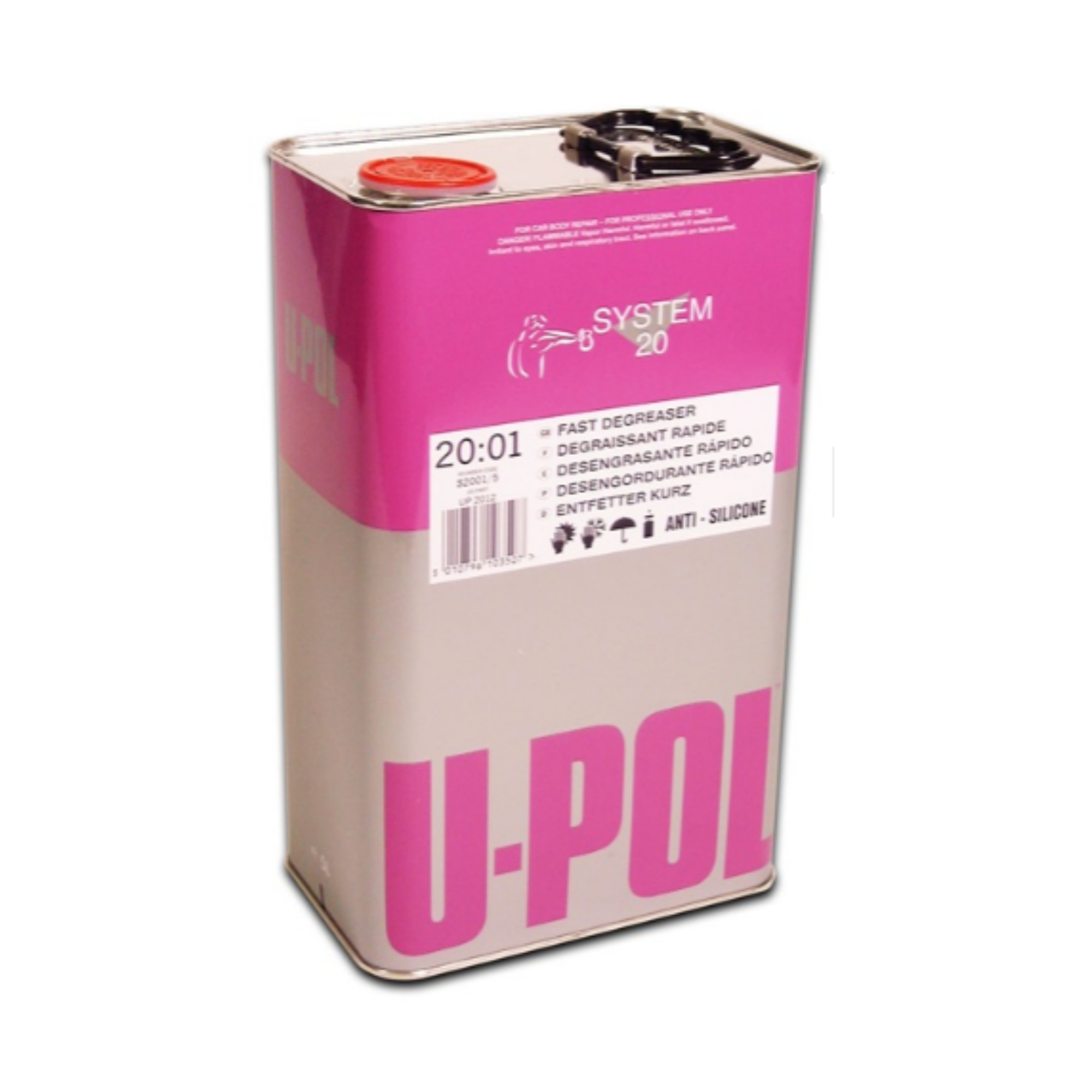 U-Pol Solvent Based Degreaser 5 Litre Tin