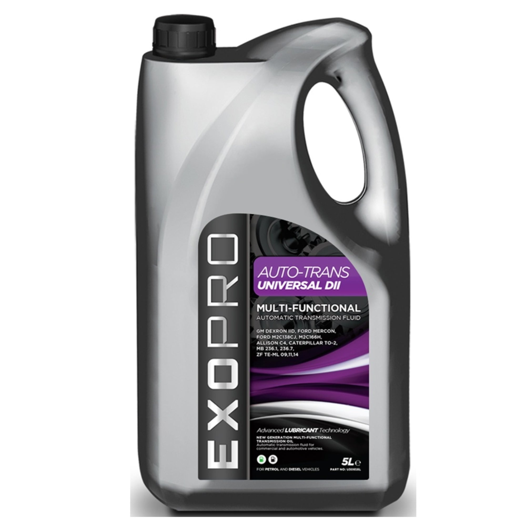 EXOPRO Multi-Functional Automatic Transmission Fluid DII 5L