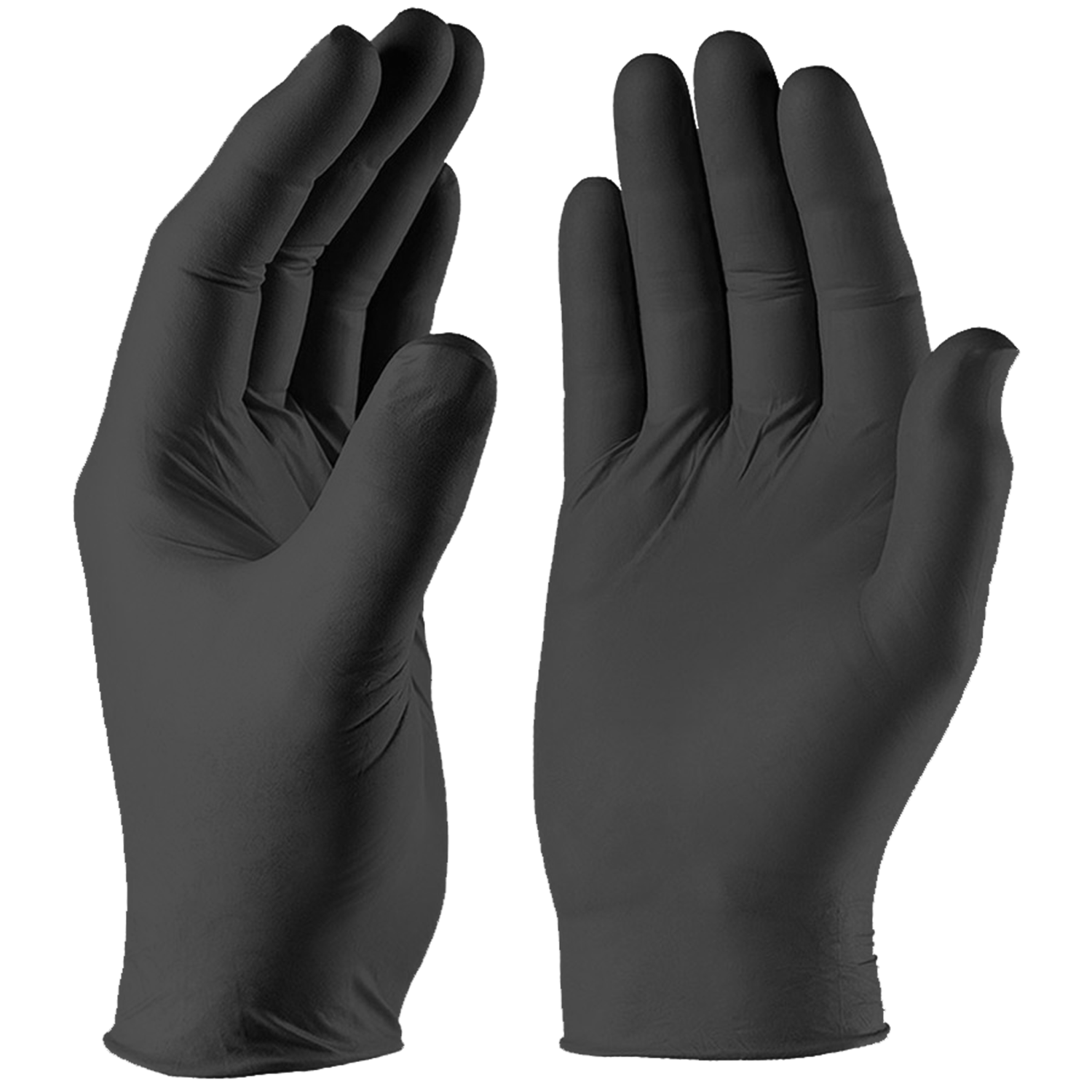 Simply Sanitize 100Pk X-Large Black Nitrile Gloves