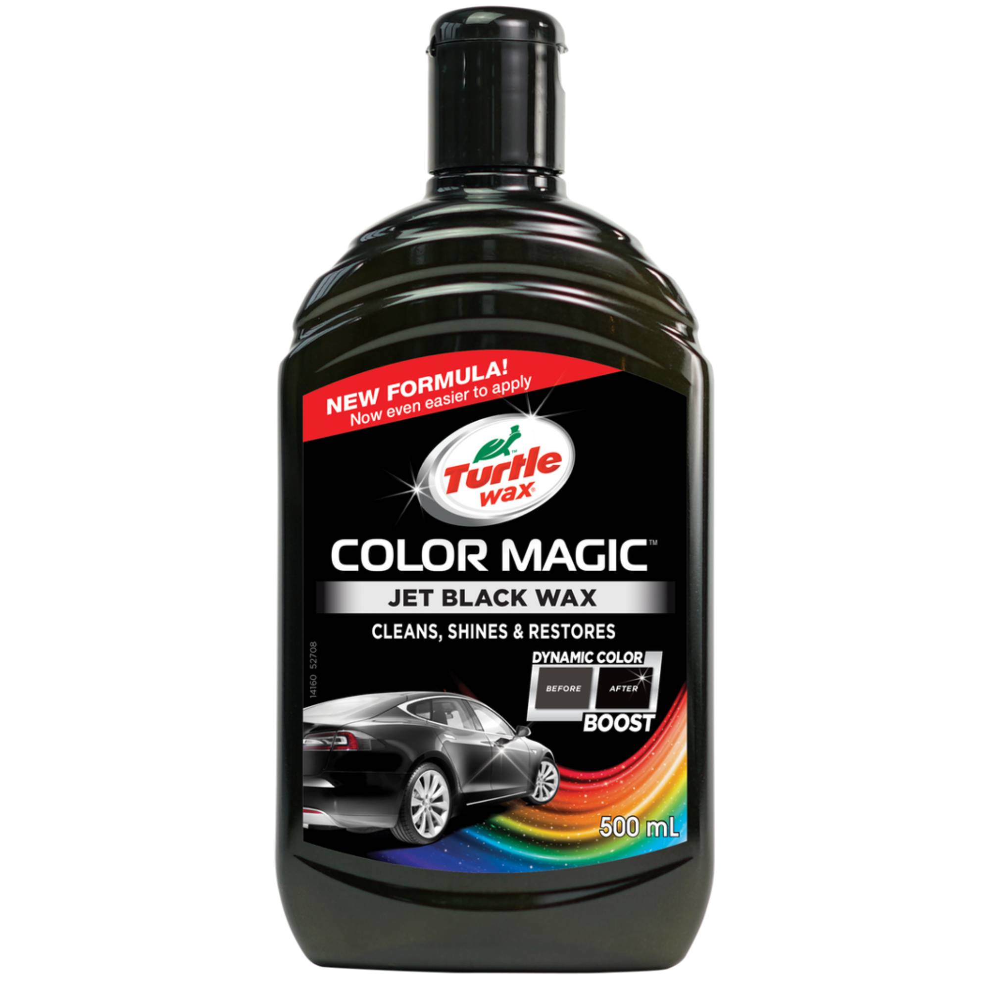 Turtle Wax Color Magic Wax Jet Black 500ml