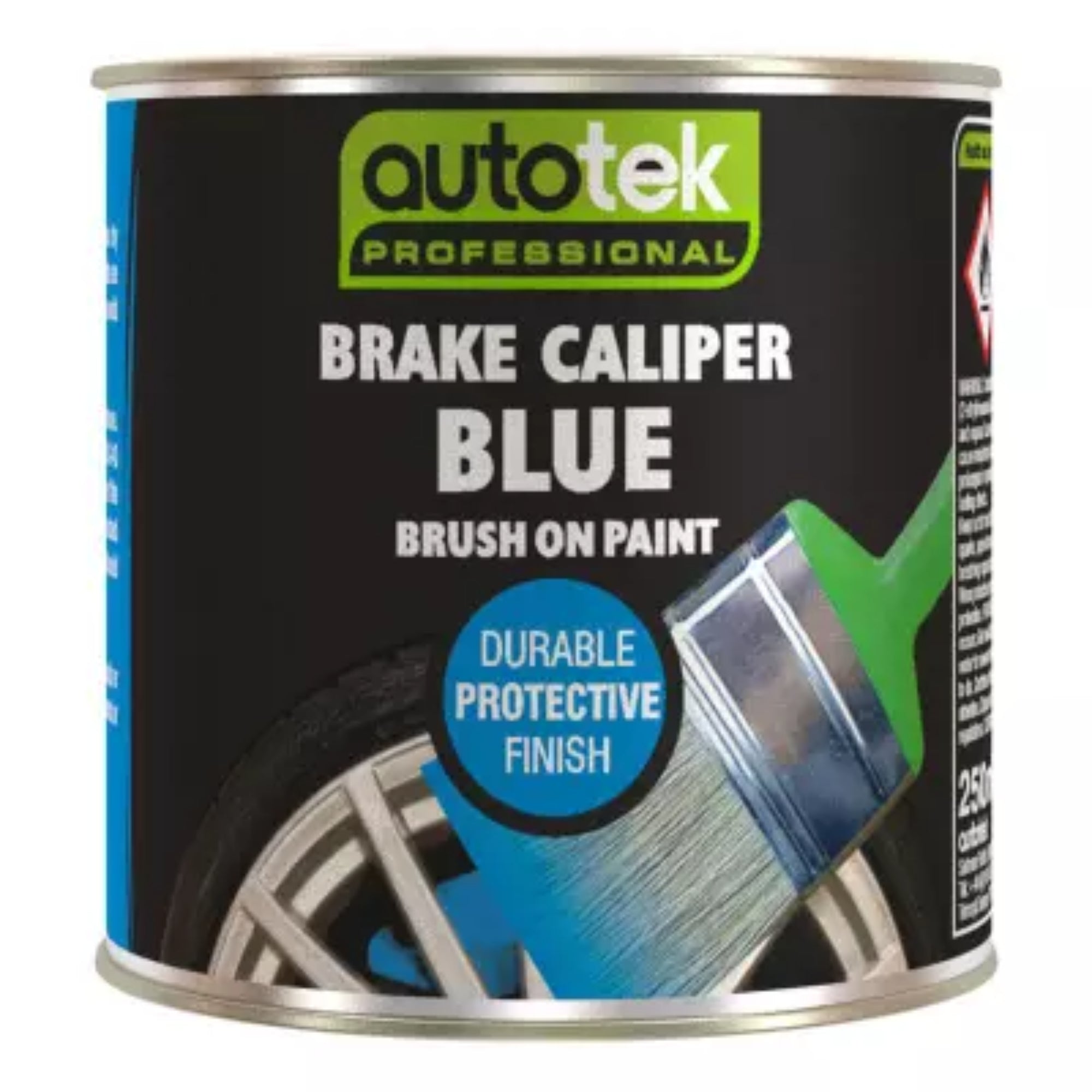 Autotek Brush On Paint - Caliper Paint - Gloss Finish Blue 250ml