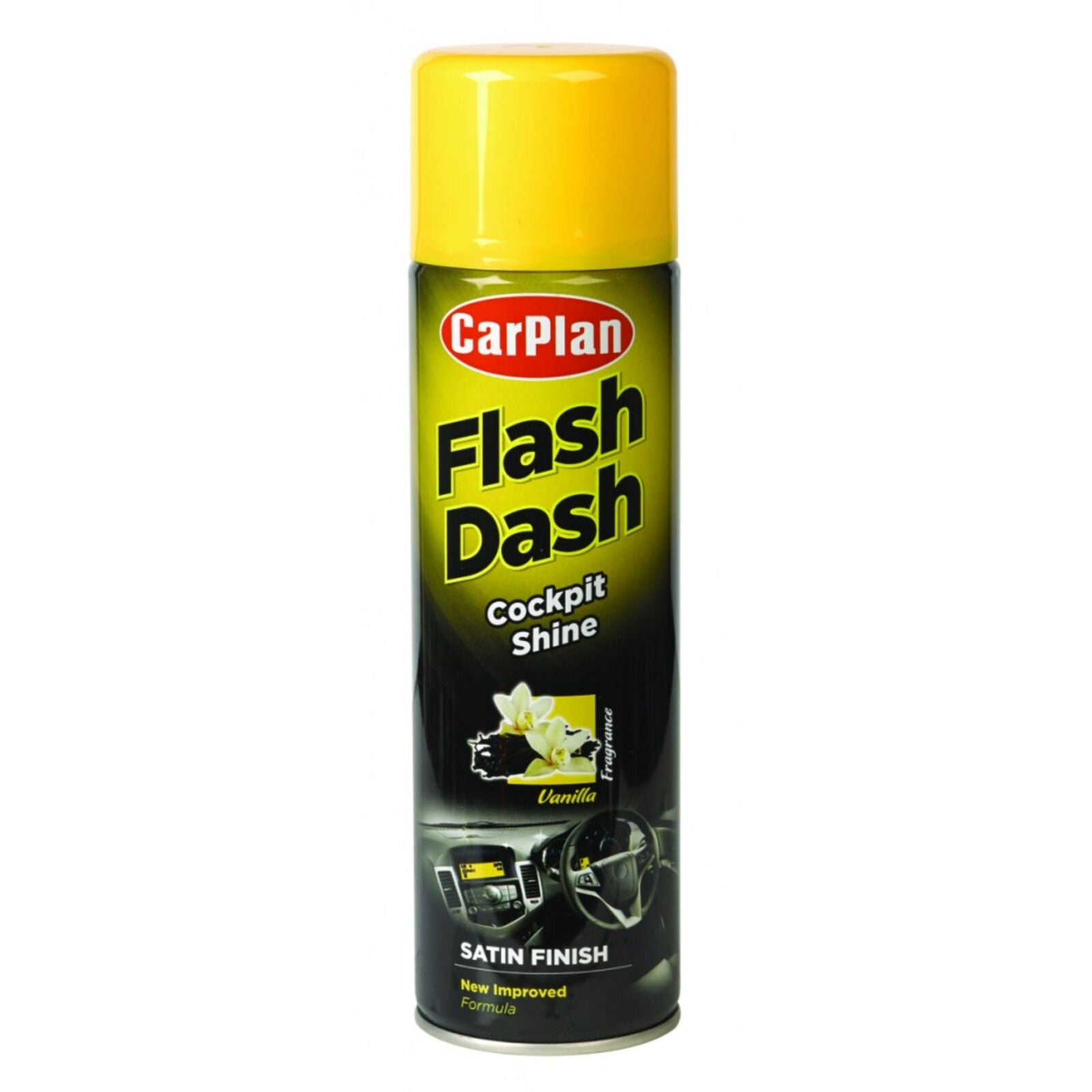 CarPlan Flash Dash Cockpit Shine Vanilla 500ml