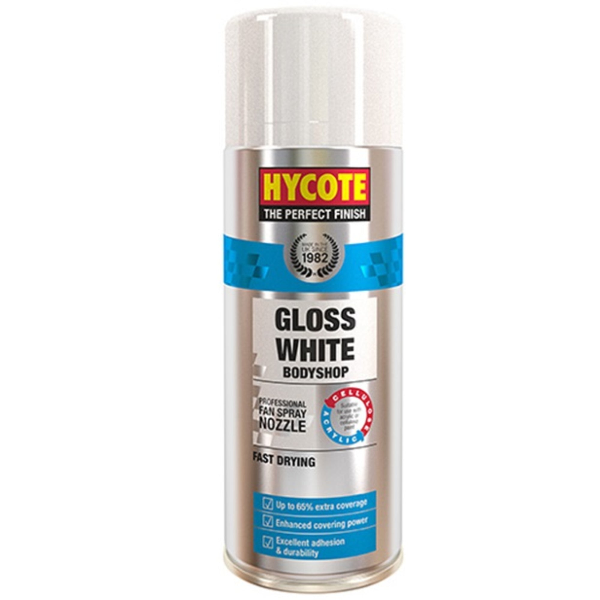 Hycote Bodyshop White Gloss 400ml