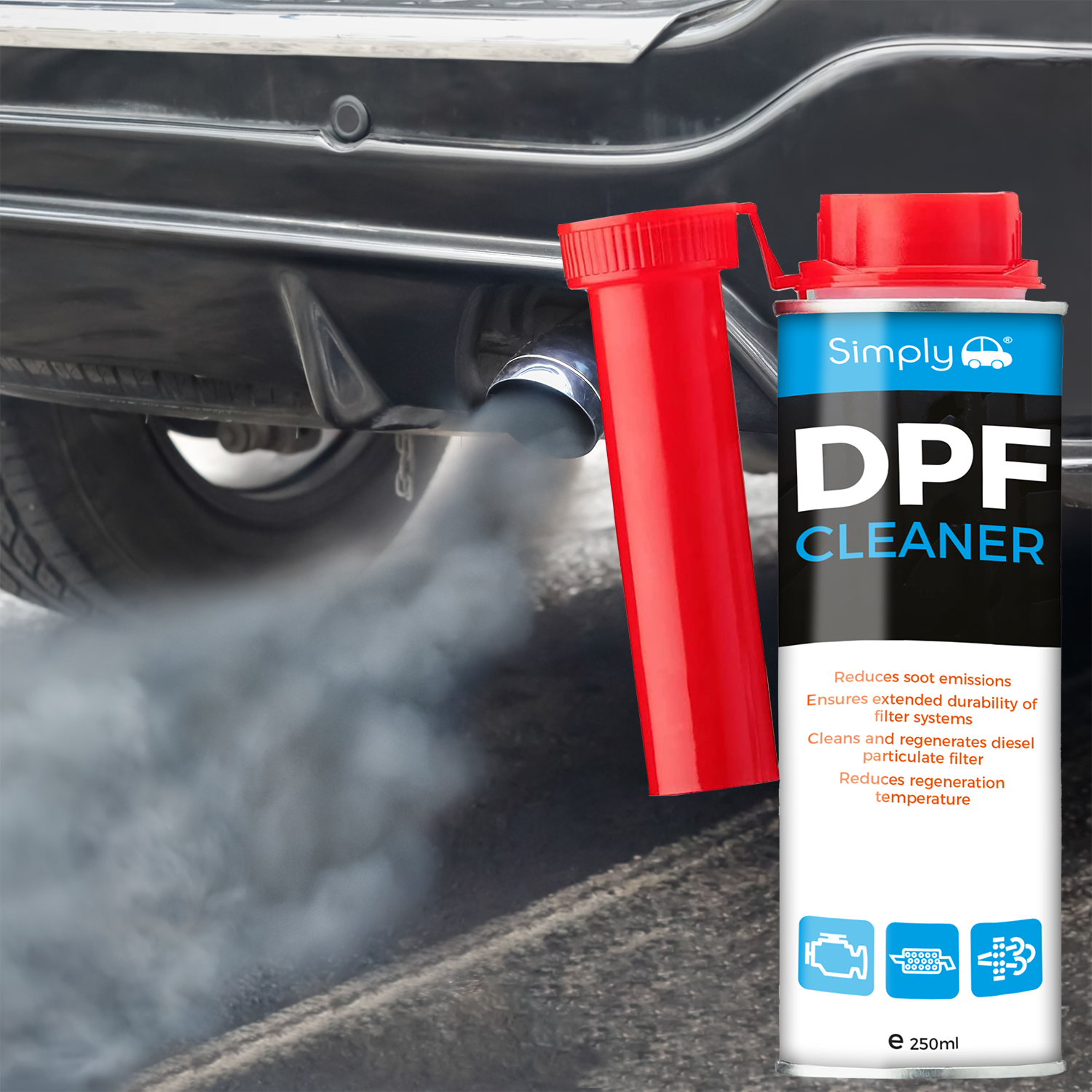 Simply Auto DPF Cleaner 250ml