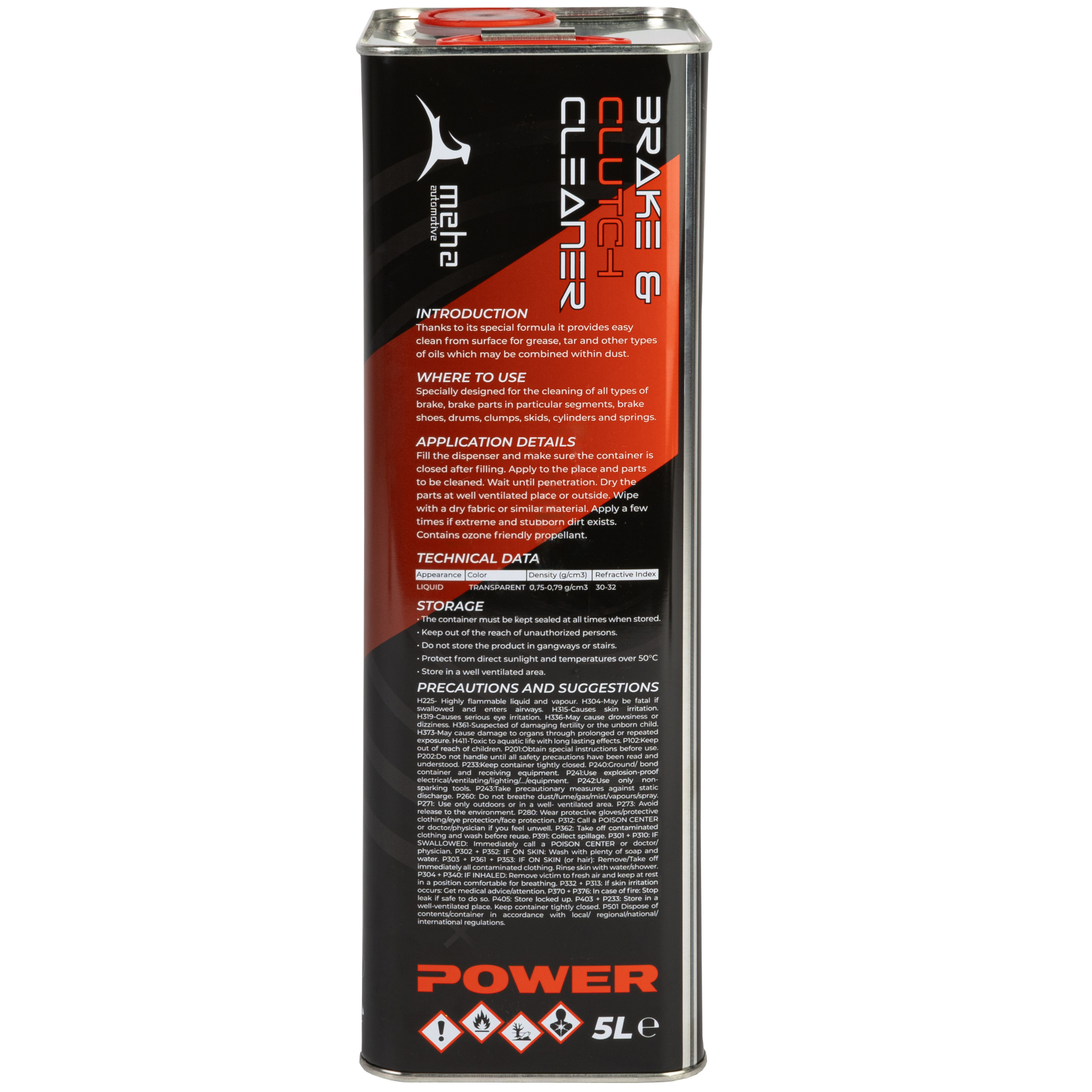 Meha Brake & Clutch Cleaner 5L