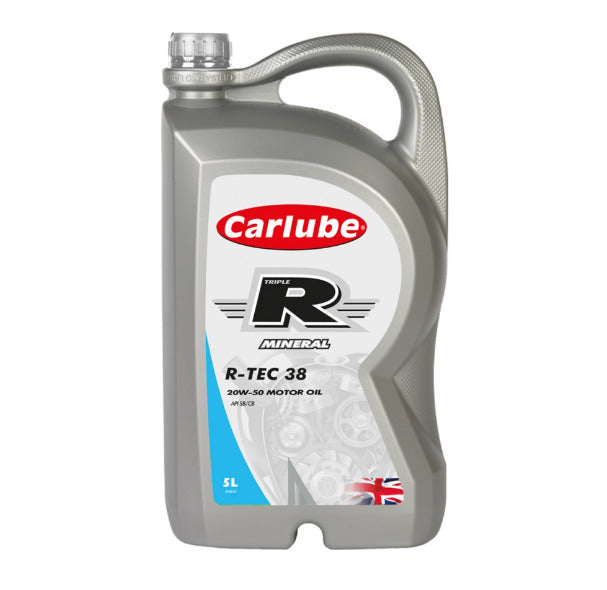 Carlube Triple R Engine Oil 20W50 R-Tec 38 - 5L - XFI45