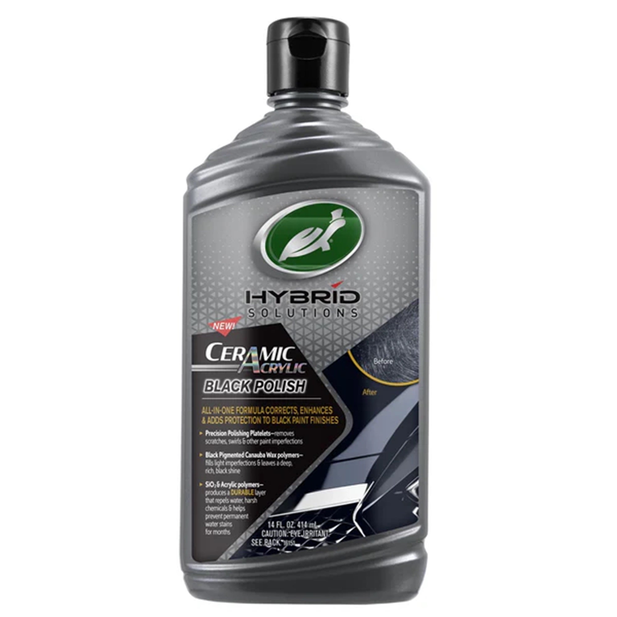 Turtle Wax HS Ceramic Black Polish 500ml