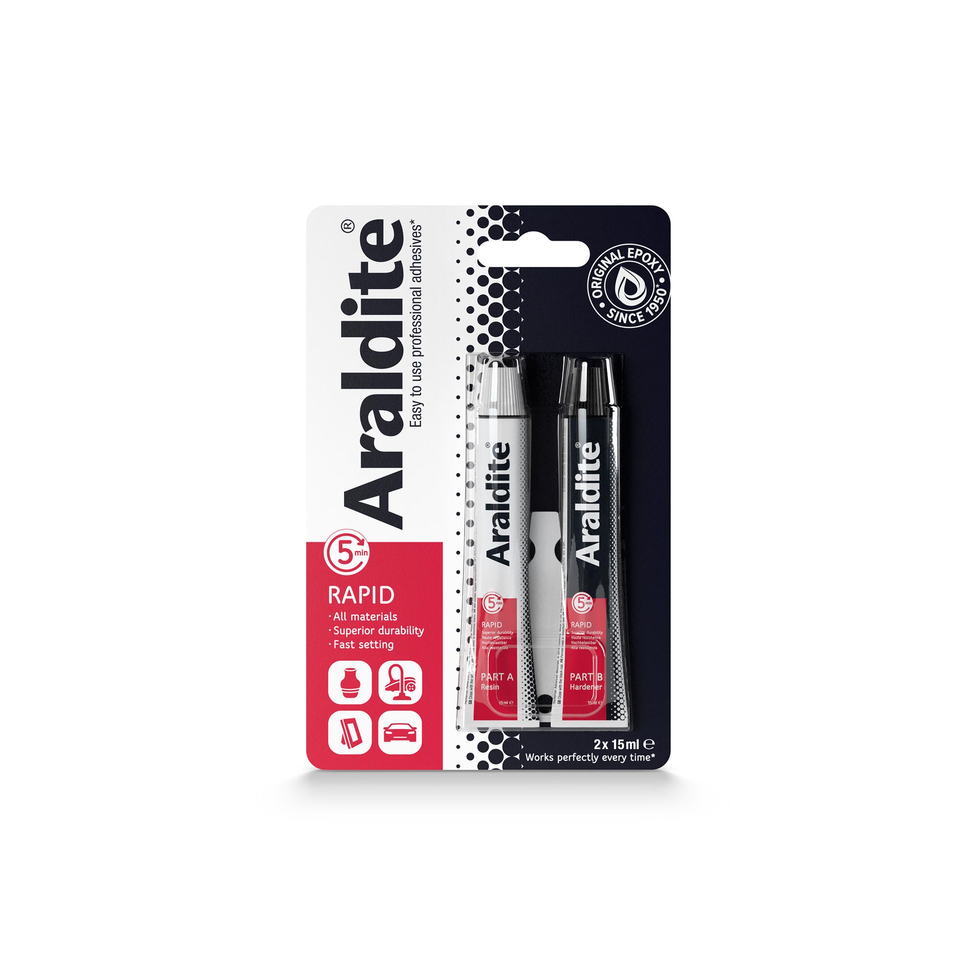 Araldite Rapid - 2 x 15ml Tubes