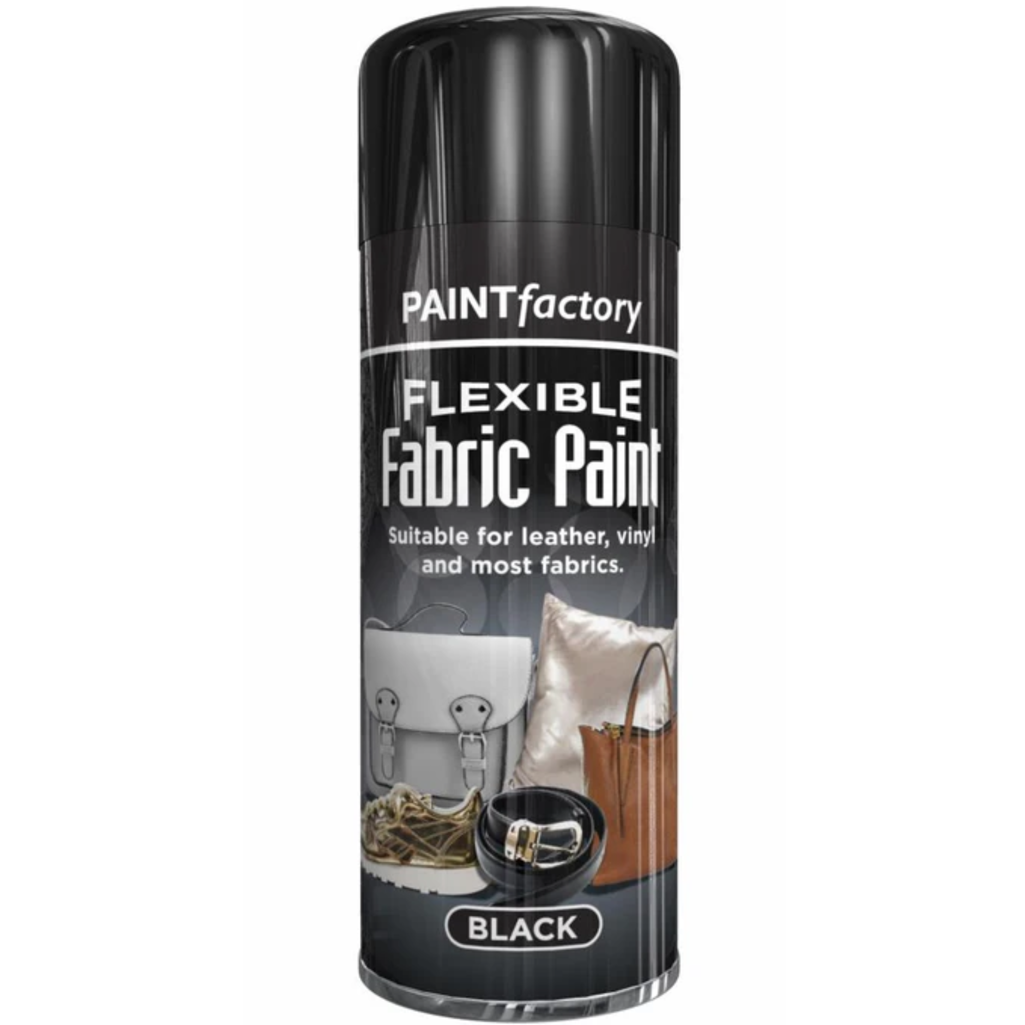 Paint Factory Flexible Fabric Paint Black 200ml