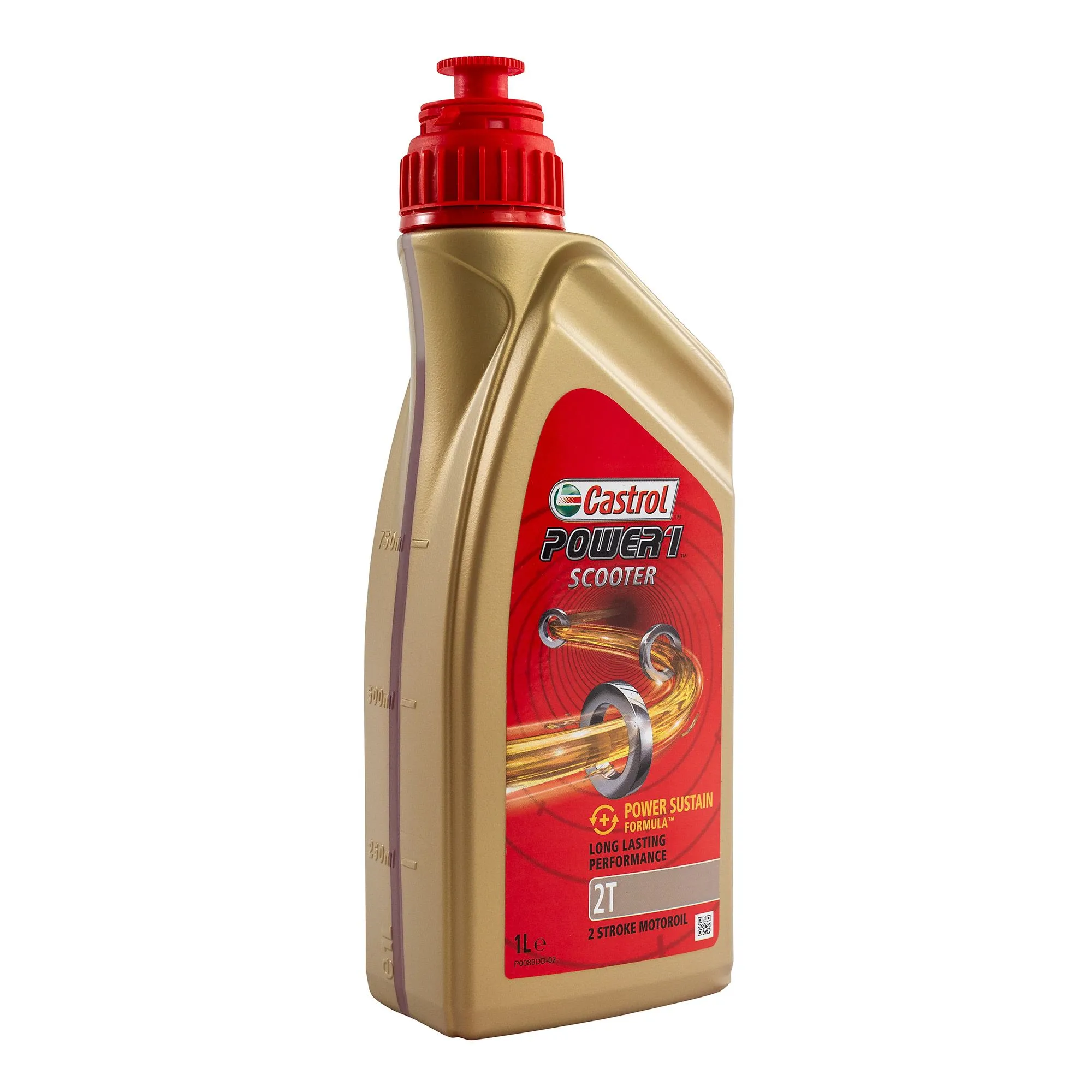 Castrol Power 1 Scooter 2T Motor Oil 1L