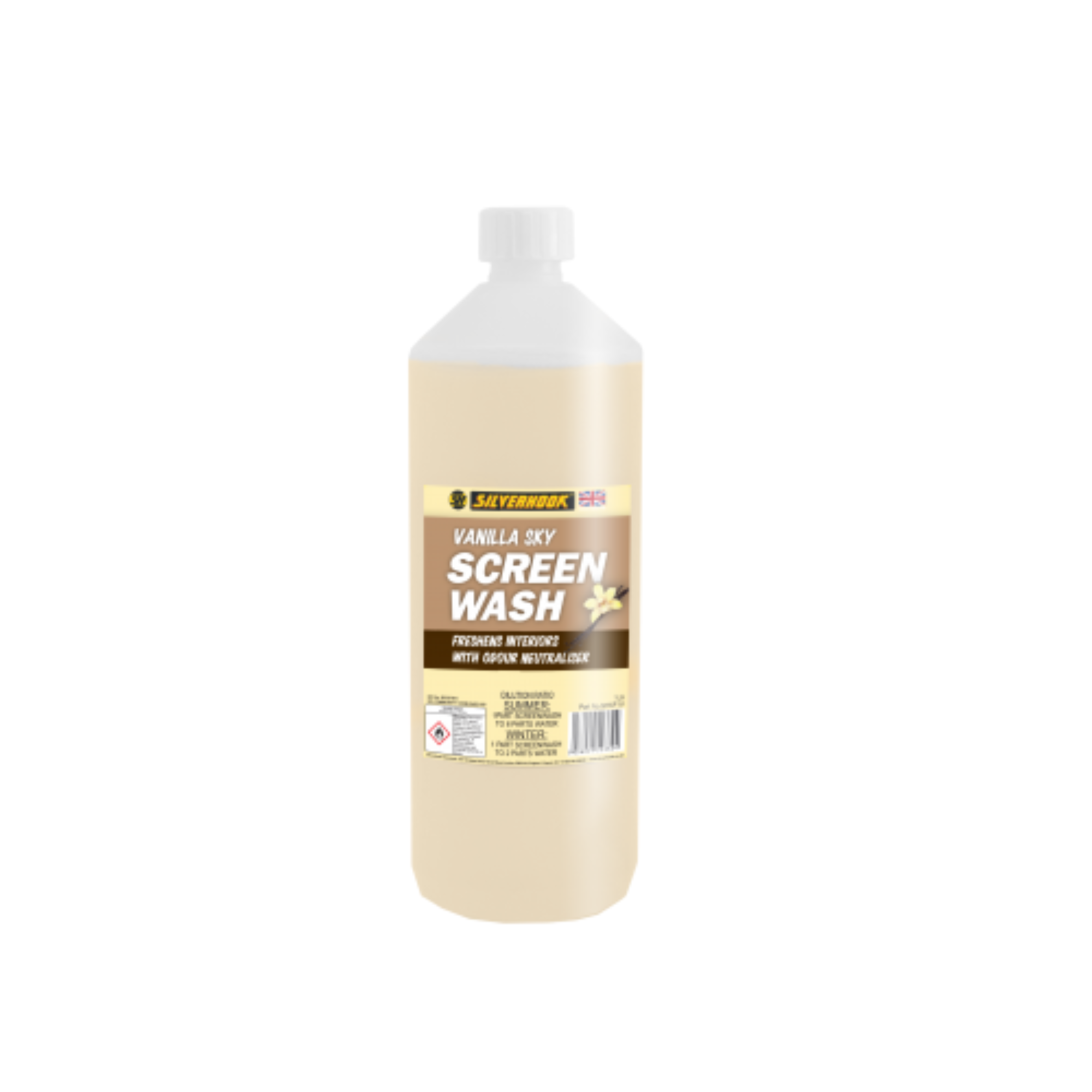 Silverhook Screen Wash Vanilla Scented 1 Litre