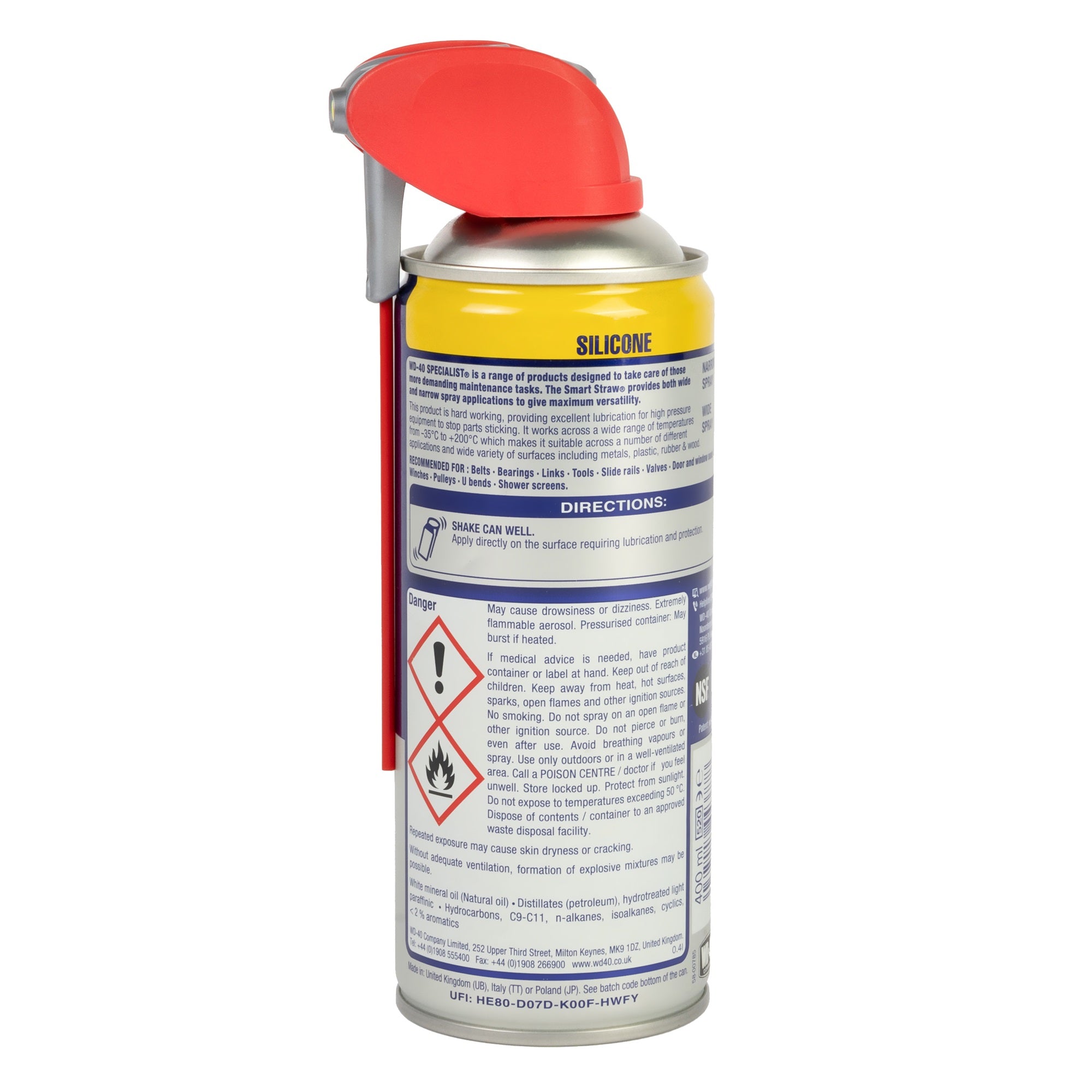 WD-40 Specialist Silicone Lubricant 400ml