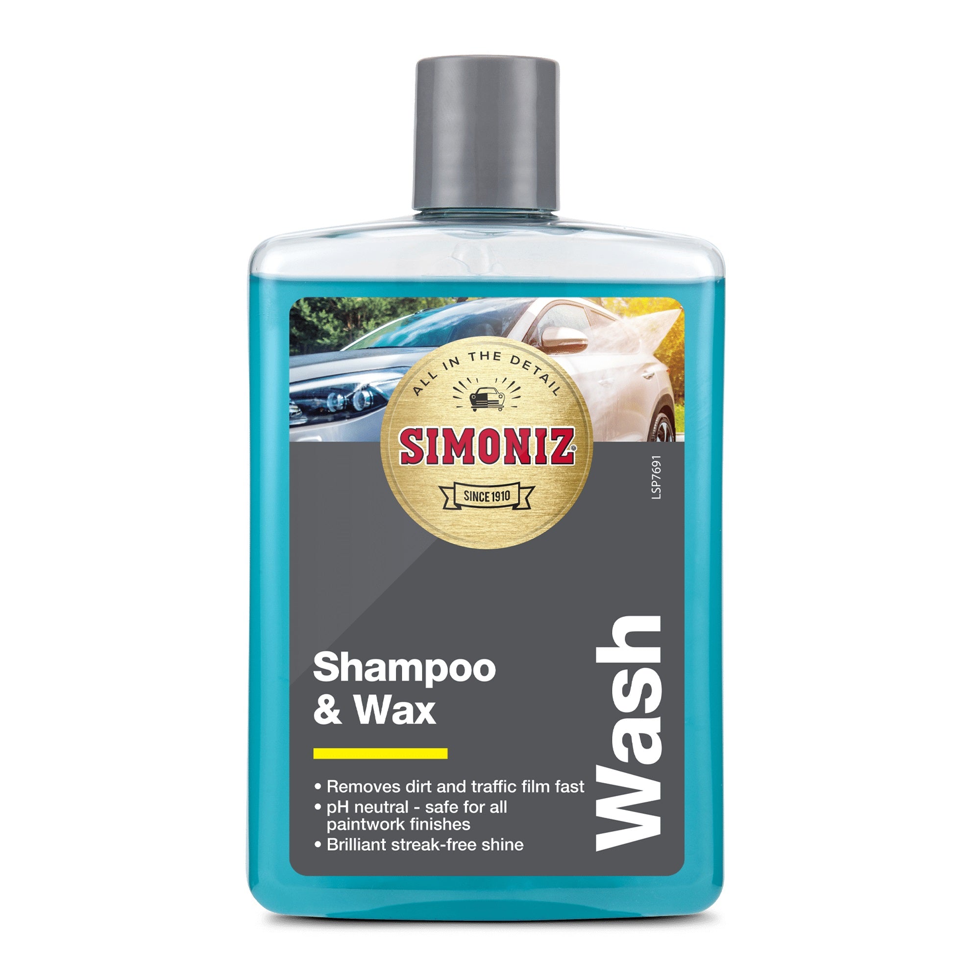 Simoniz 2 in 1 Car Shampoo & Wax 475ml