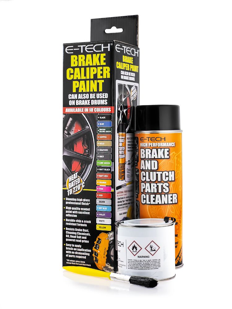 E-Tech Brake Caliper Paint Kit - Grey