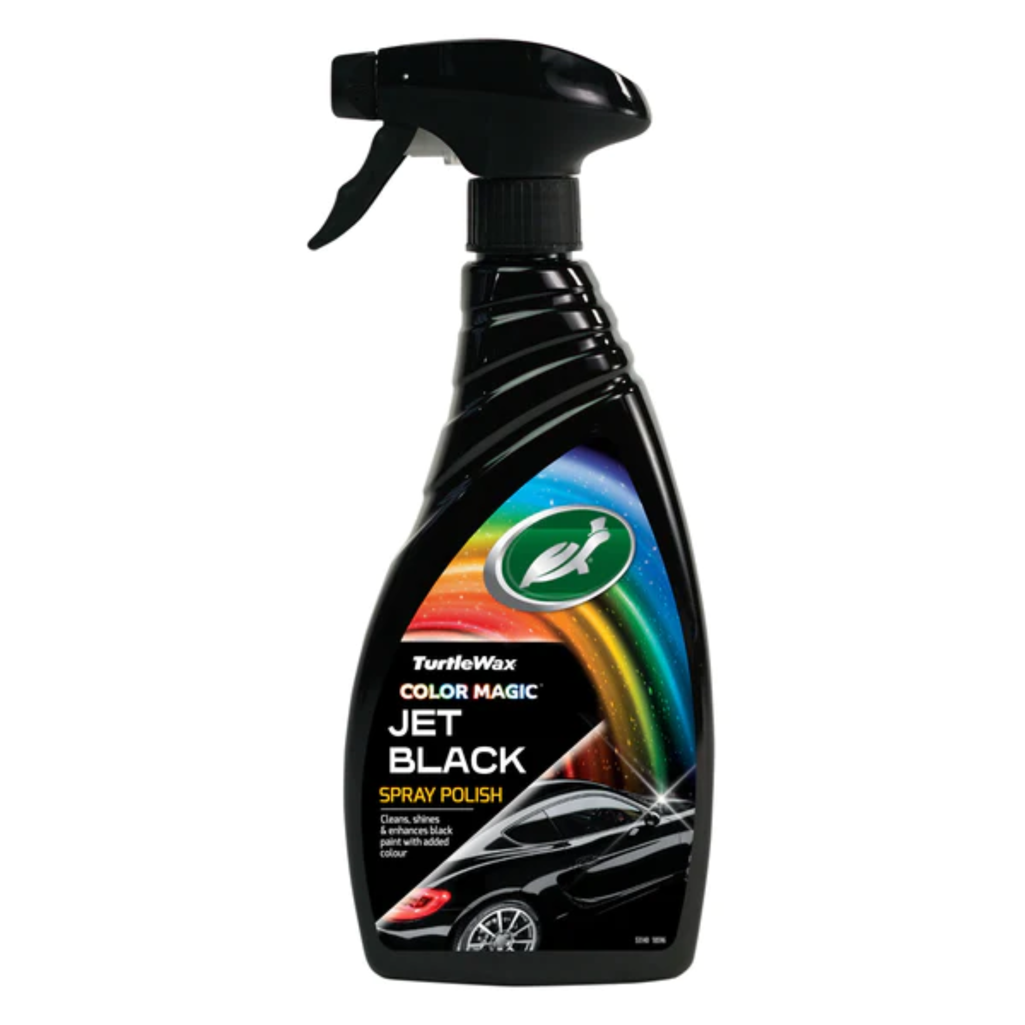 Turtle Wax Jet Black Spray Polish 500ml