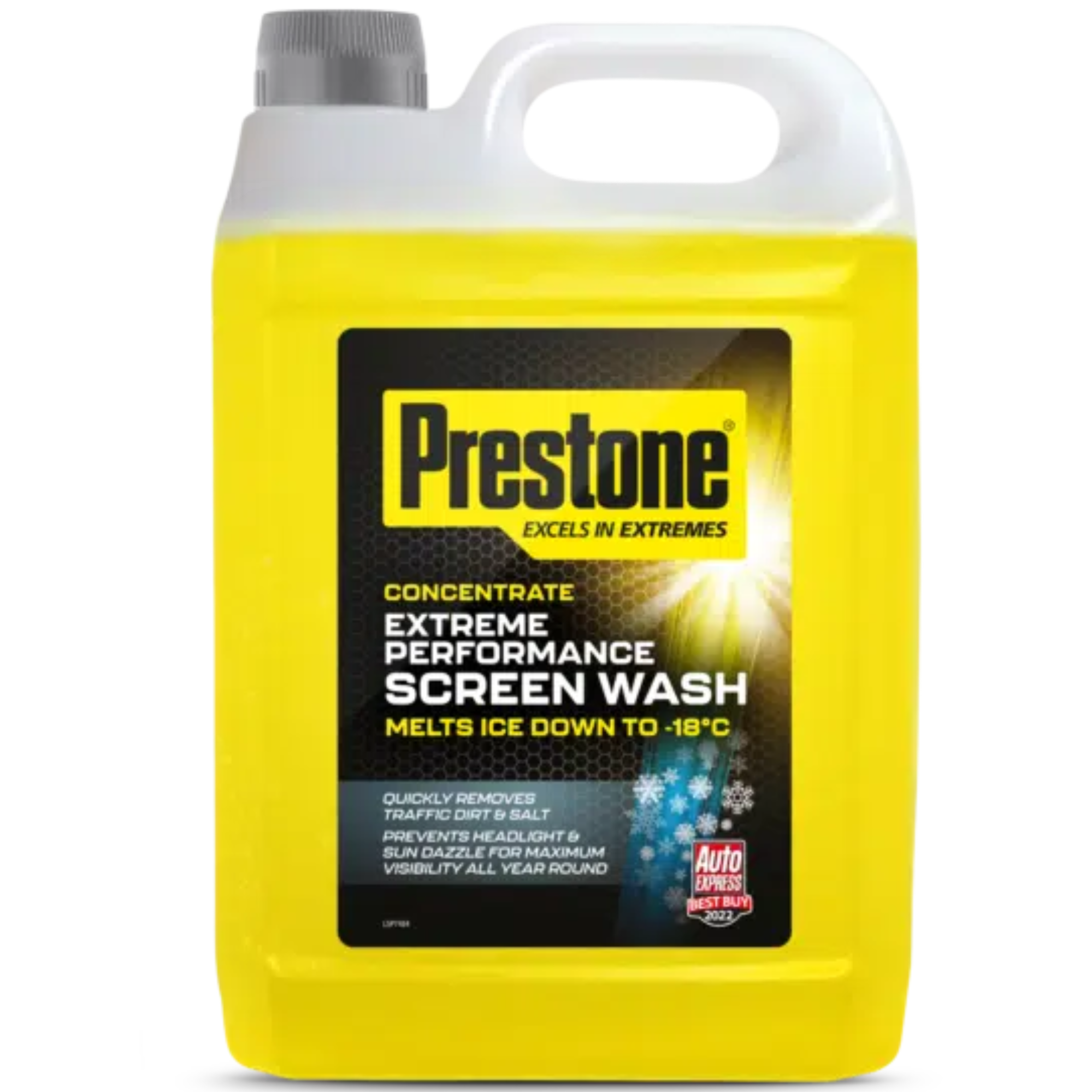 PRESTONE SCREENWASH CONC WINTER -18 5L