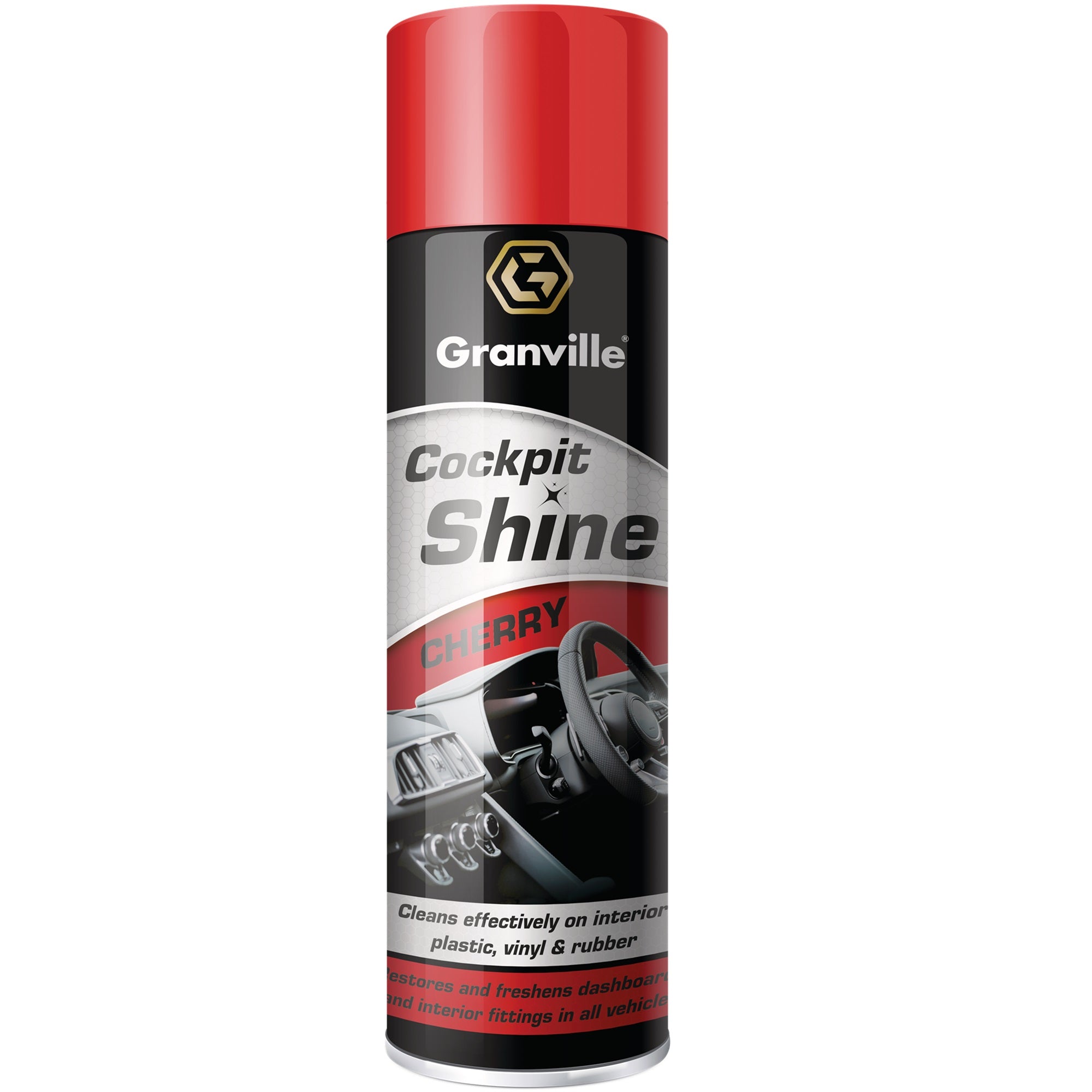 Granville Cockpit Shine Gloss Cherry 500ml