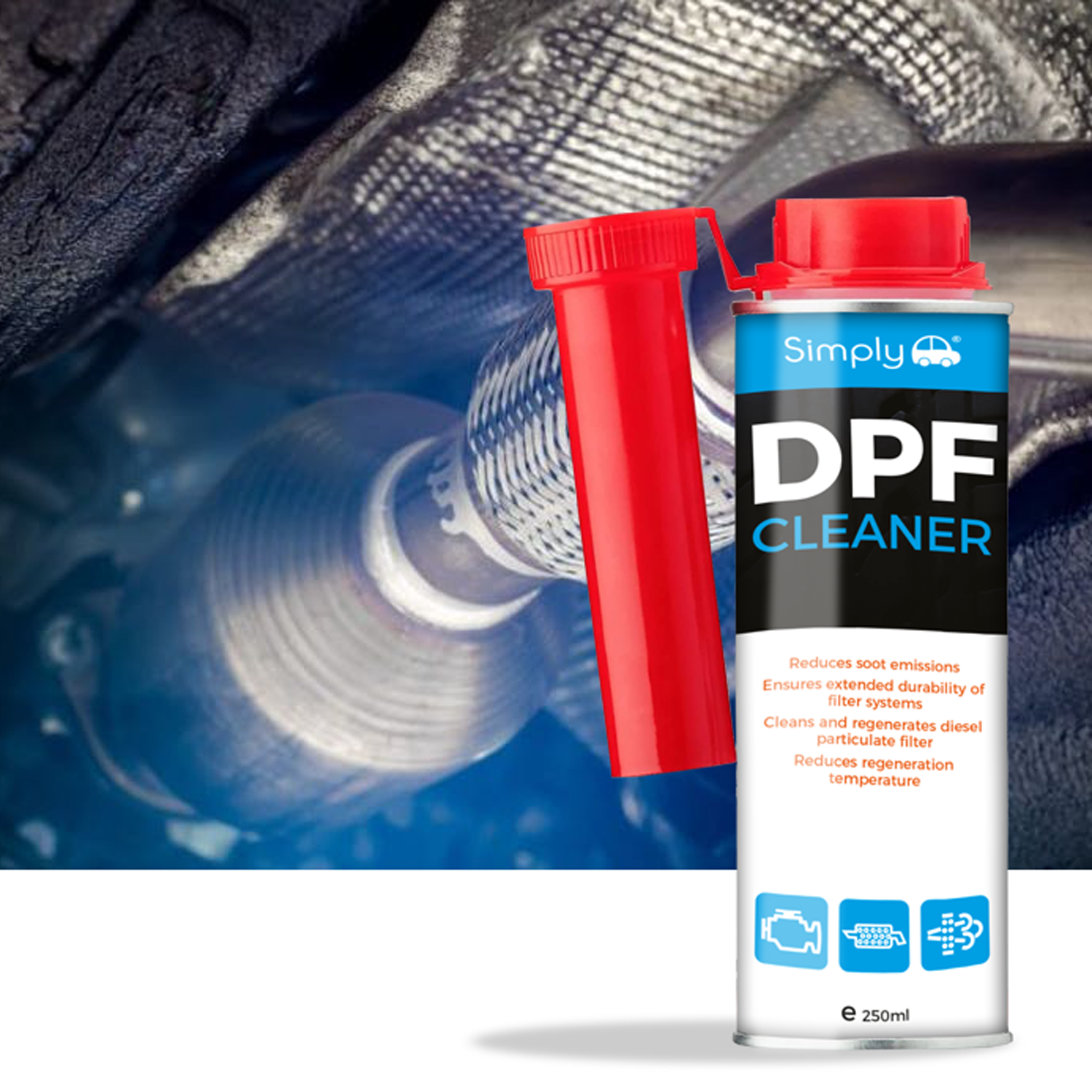 Simply Auto DPF Cleaner 250ml