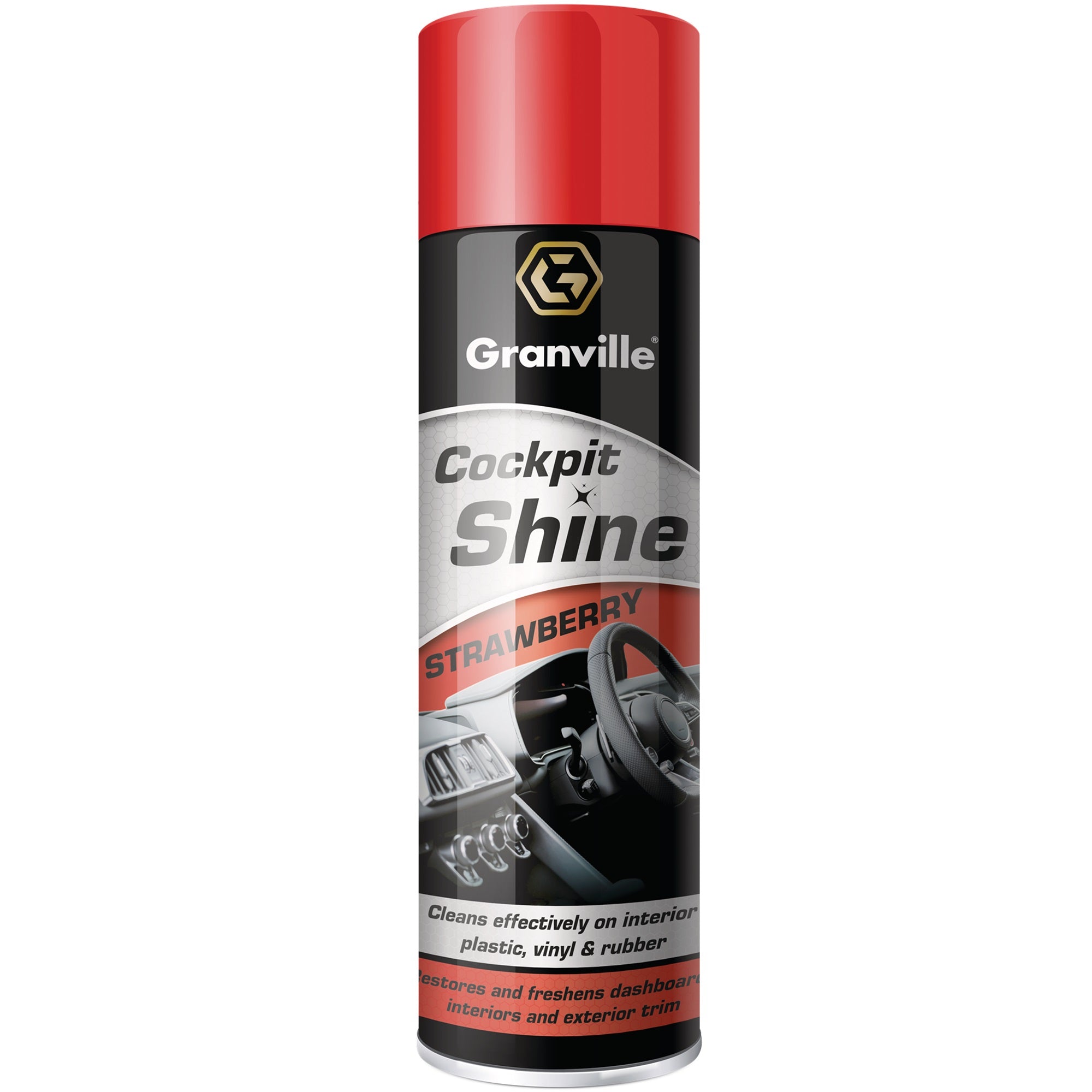 Granville Cockpit Shine Gloss Strawberry 500ml