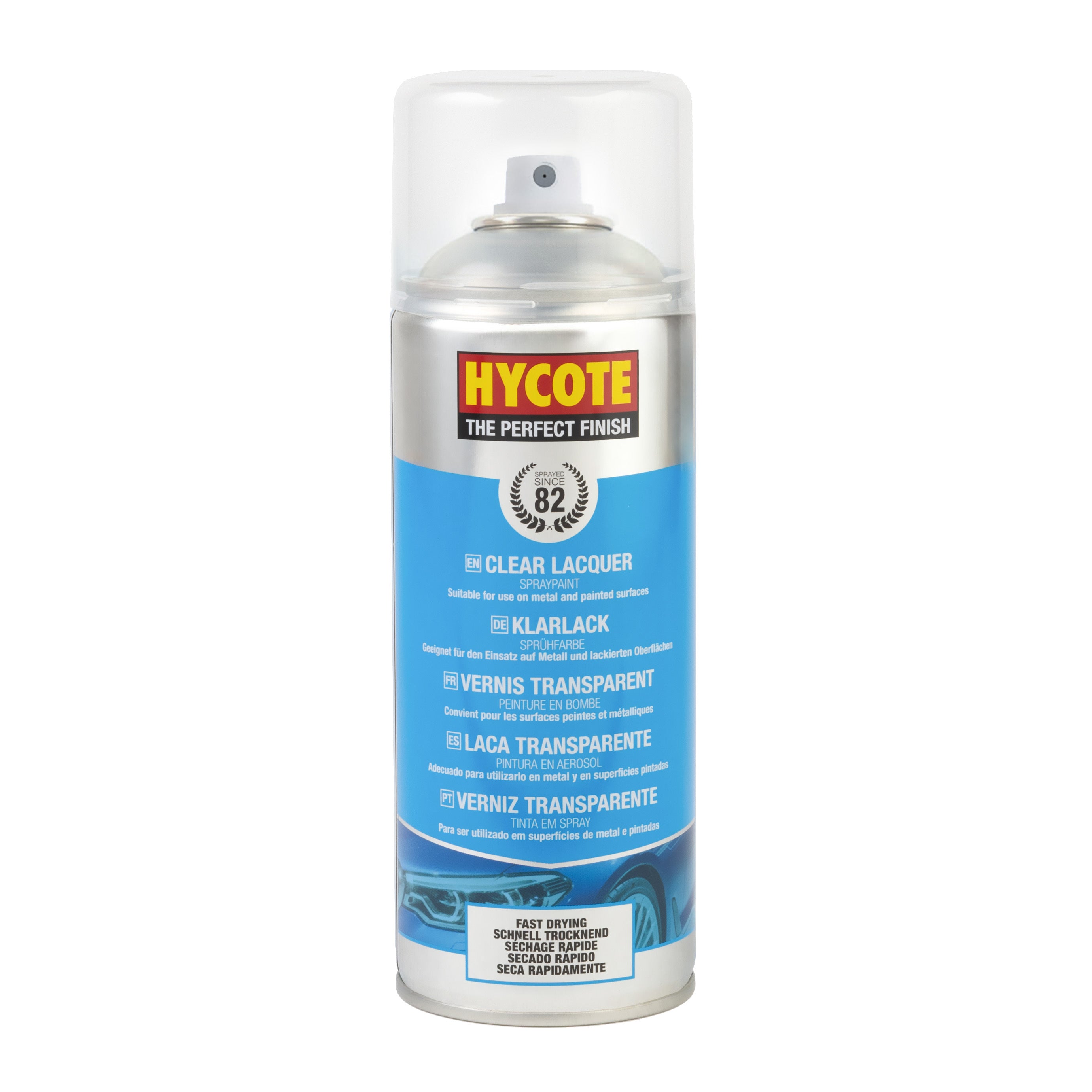 Hycote Clear Lacquer Spray Paint 400ml