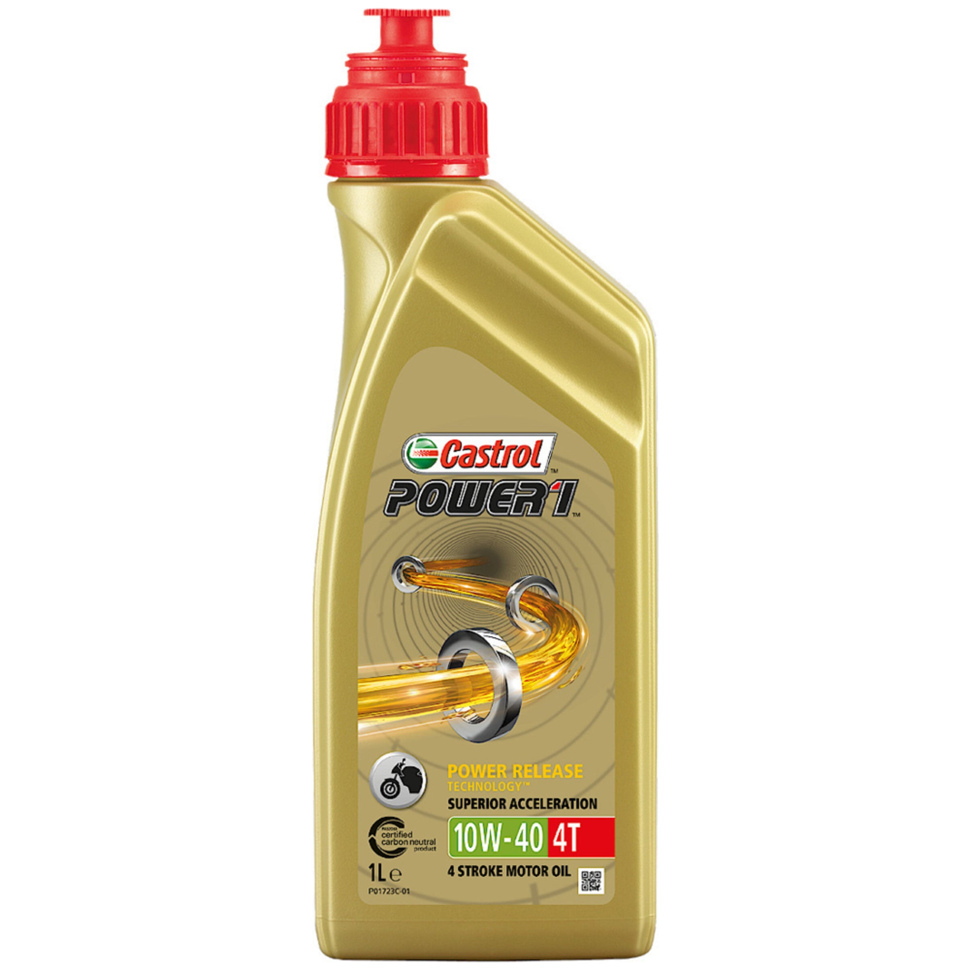 Castrol Power 1 4T 10W40 1 LITRE 15F5A0