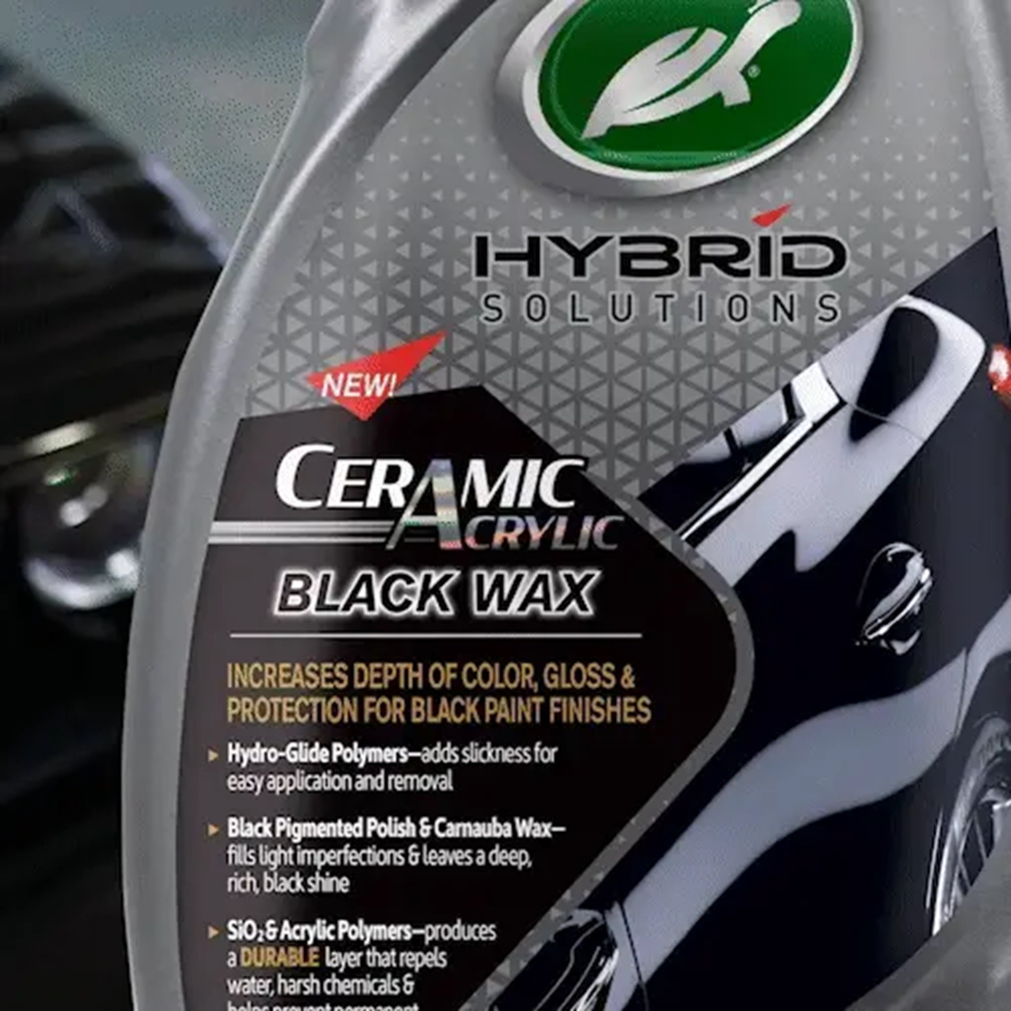 Turtle Wax HS Ceramic Black Wax 500ml