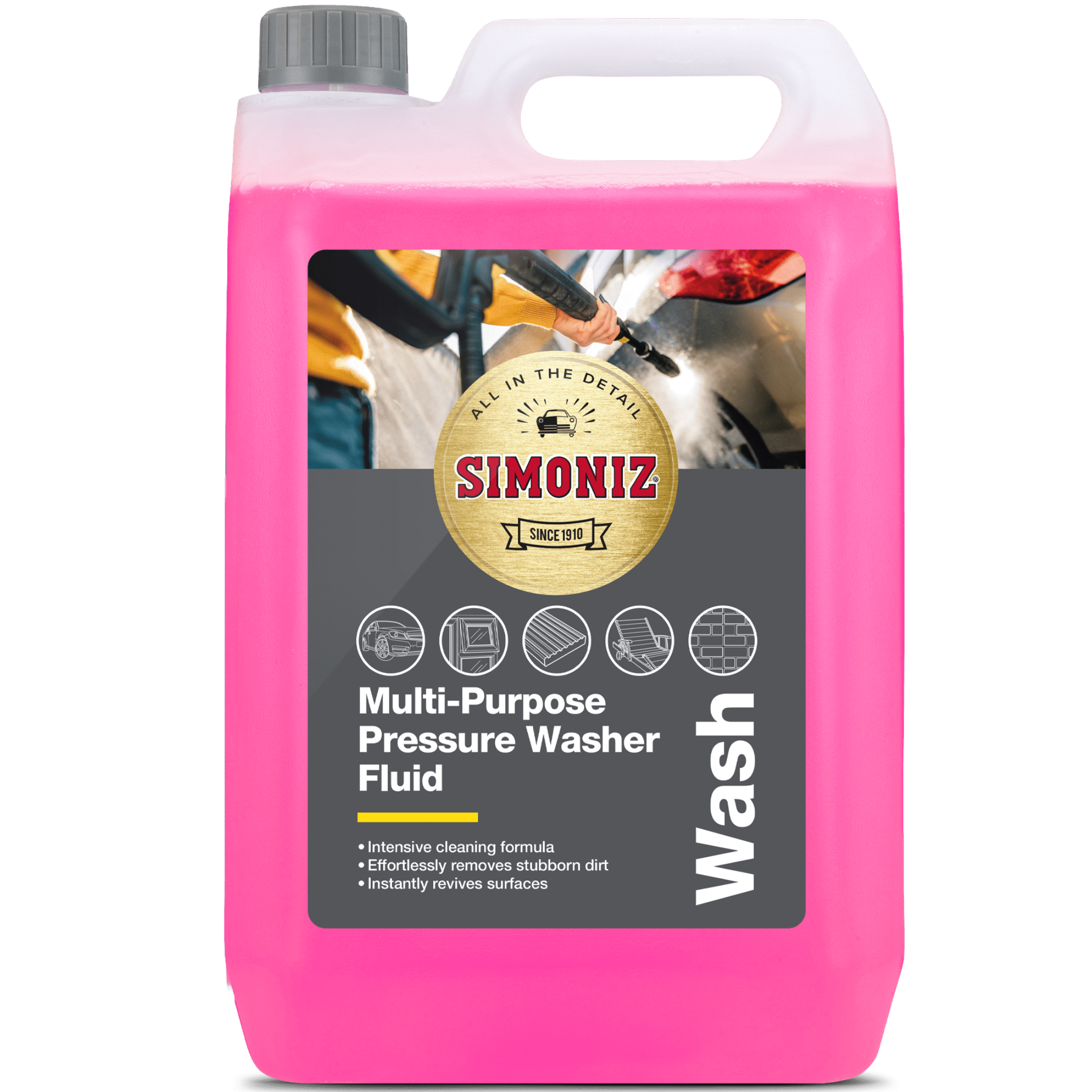 SIMONIZ MULTI-PURPOSE PRESSURE WASH FLUID 5L