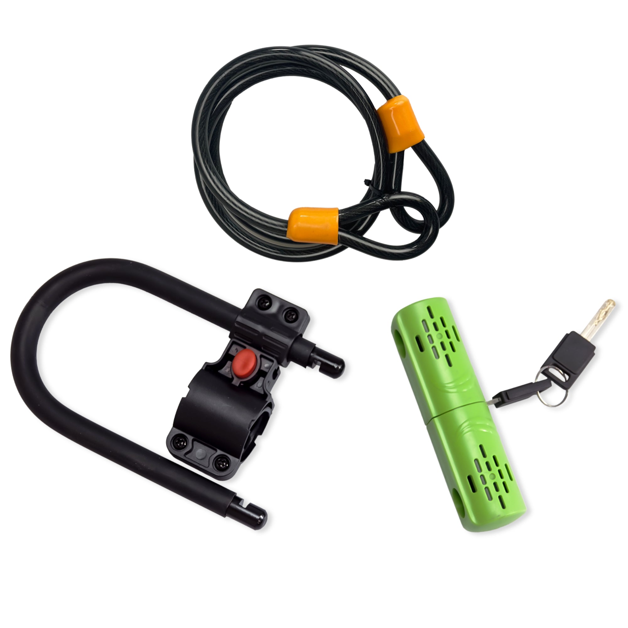 Simply Cycling U Lock With Cable With Bracket