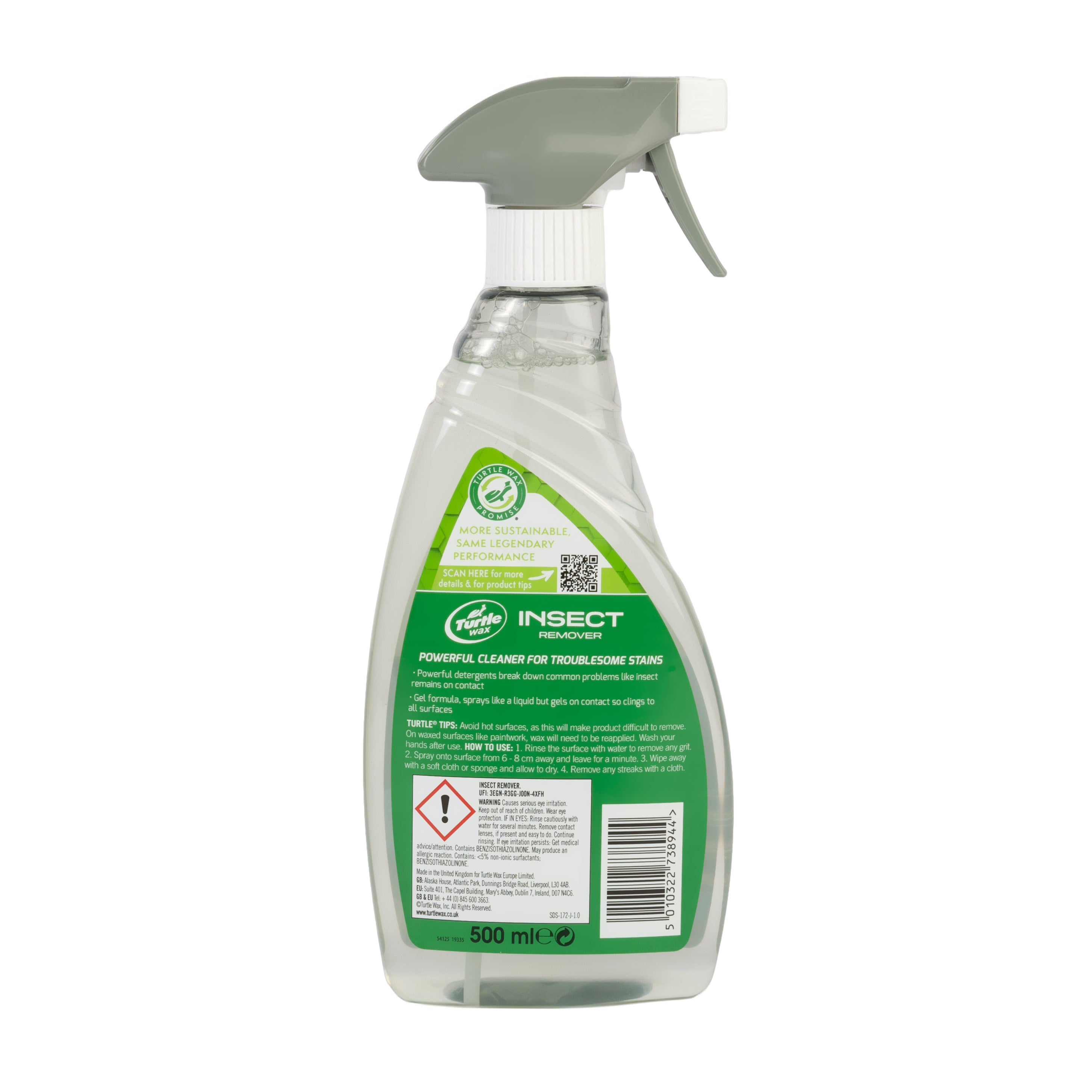 Turtle Wax Insect Remover 500ml Trigger