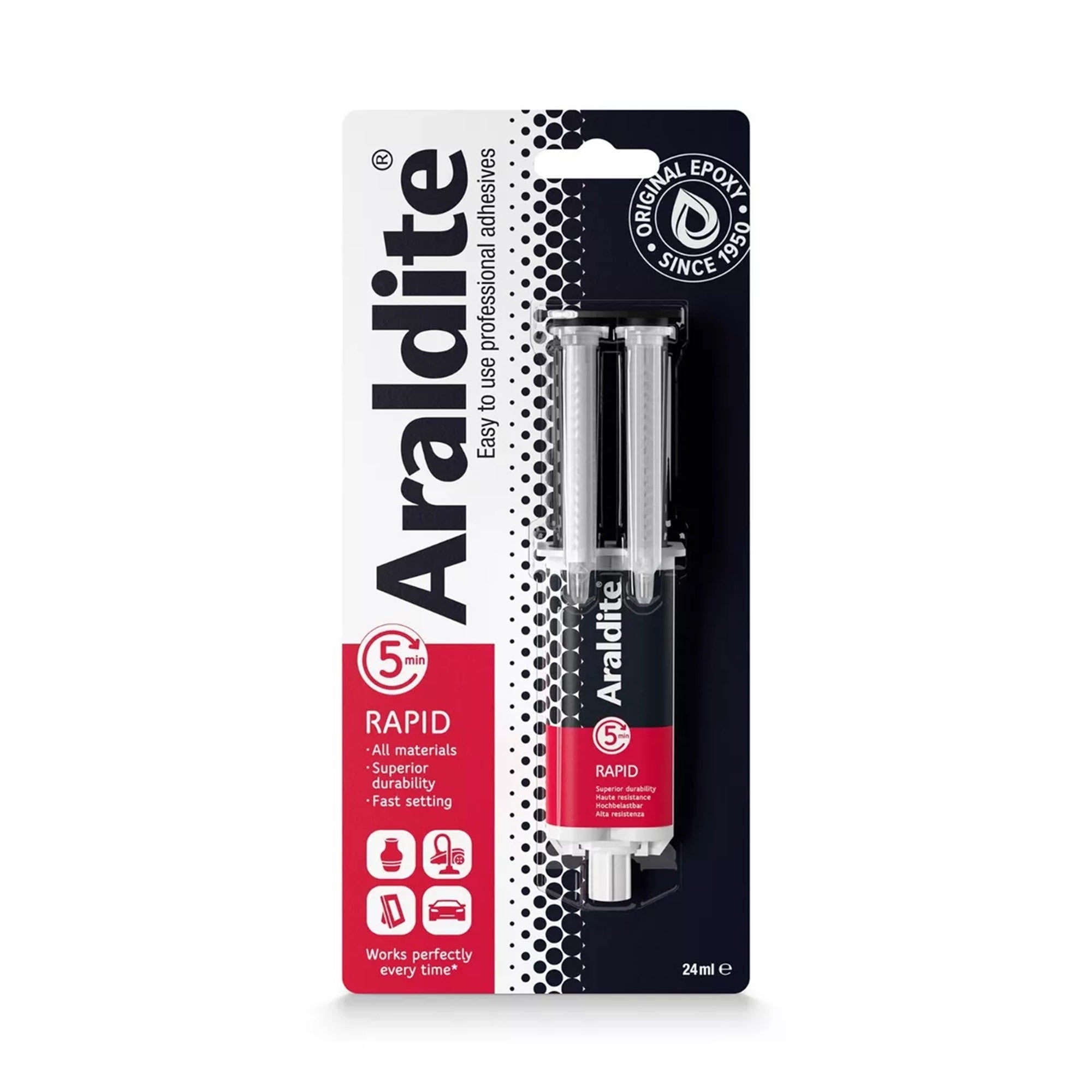 Araldite Rapid - 24ml Syringe