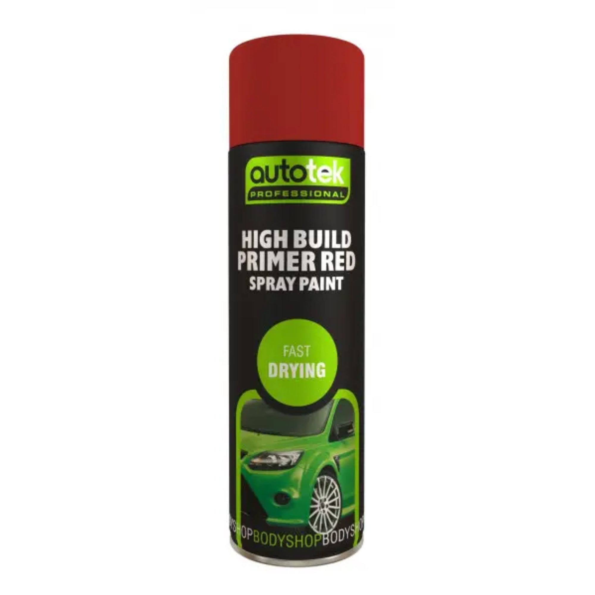 Autotek Spray On Paint - High Build Primer - 500ml Red