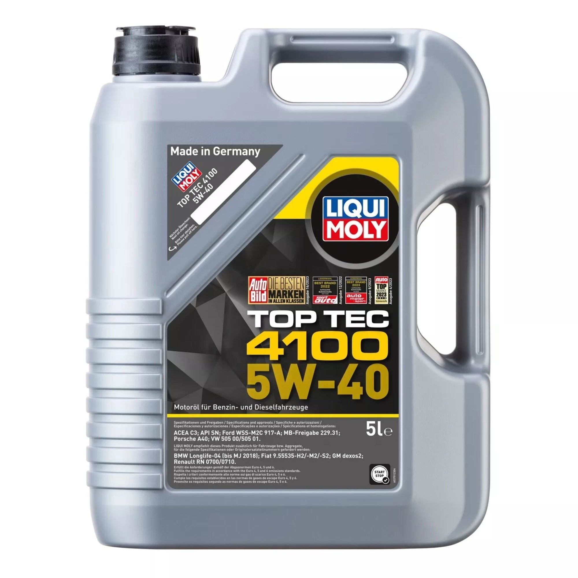 TOP TEC 4100 5W-40 5LTR