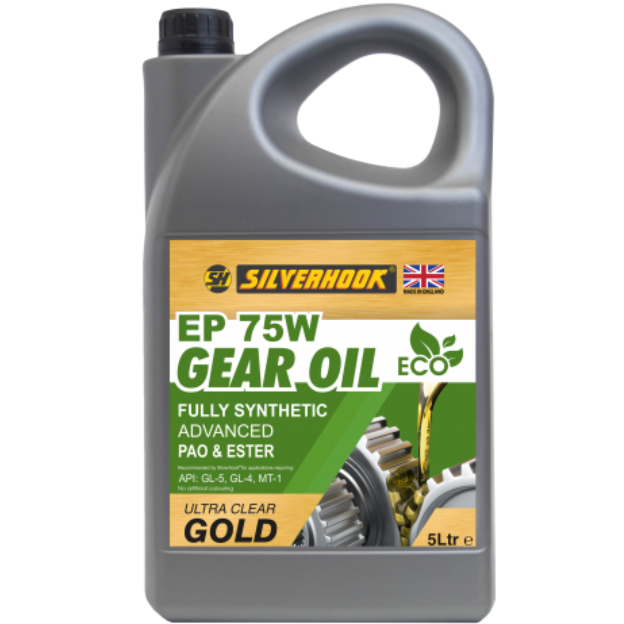 SILVERHOOK GEAR OIL 75W GL4/GL5 SYNTH 5L