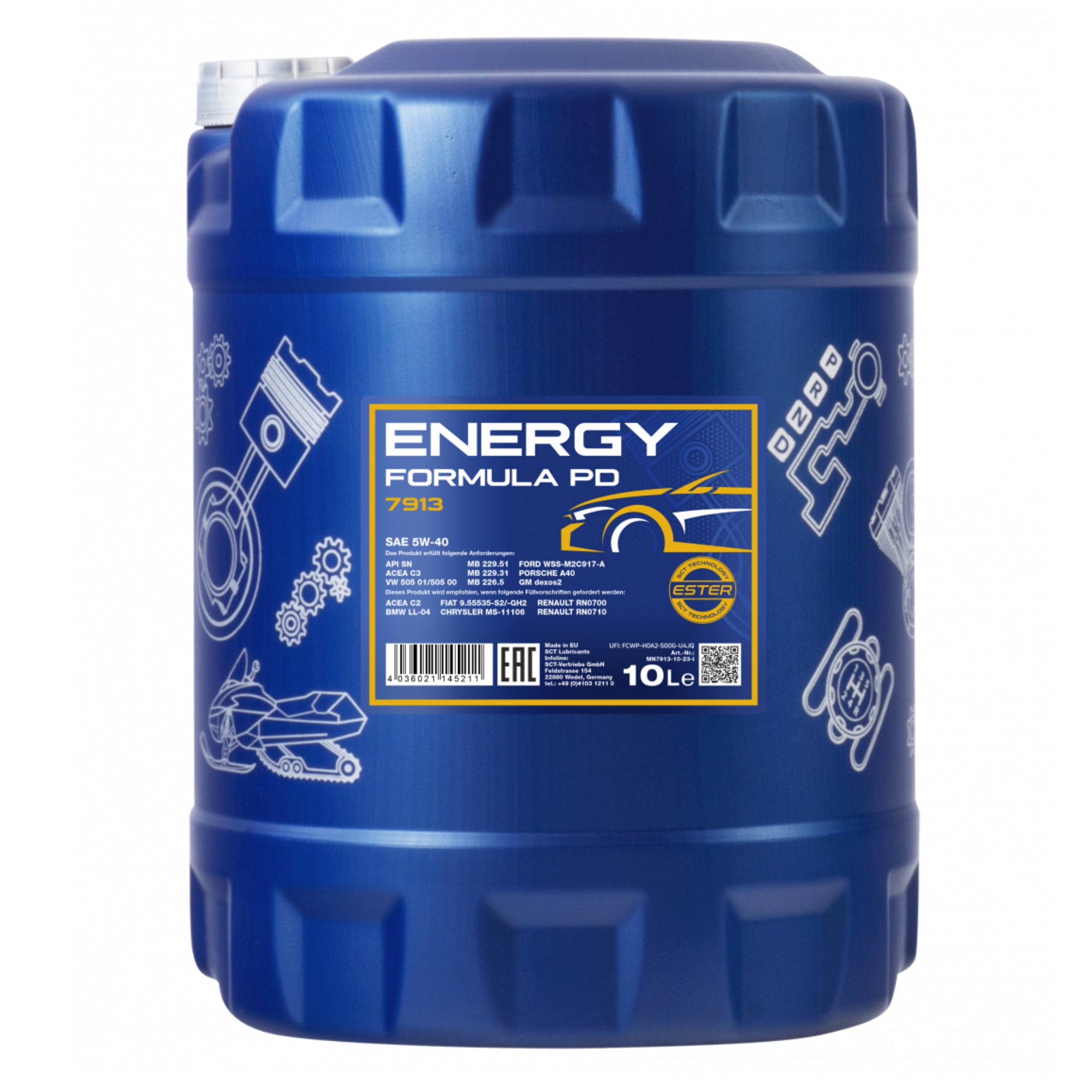 MANNOL Energy Formula PD 5W-40 7913 10 Litres