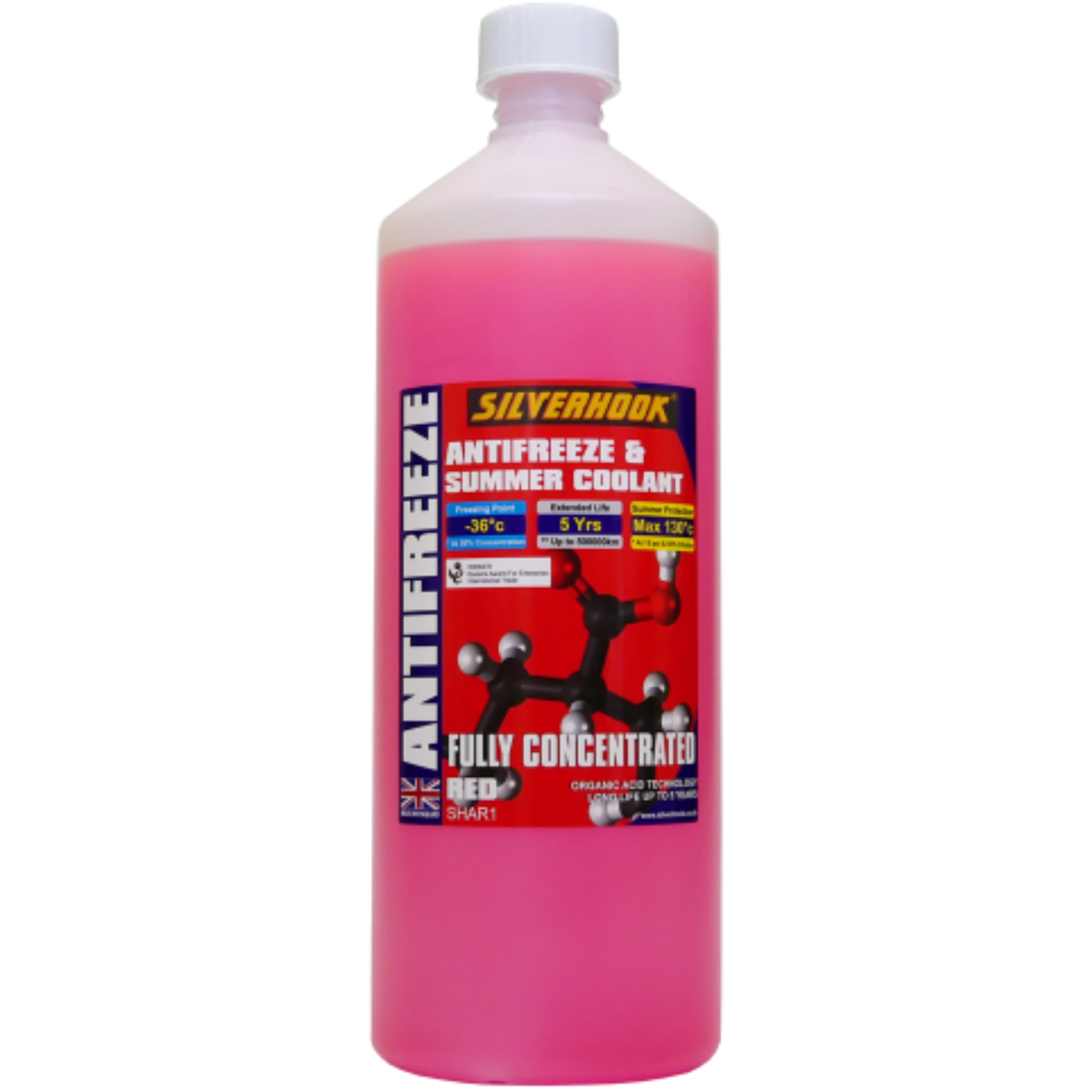 SILVERHOOK ANTIFREEZE RED FULLY-CON 1L