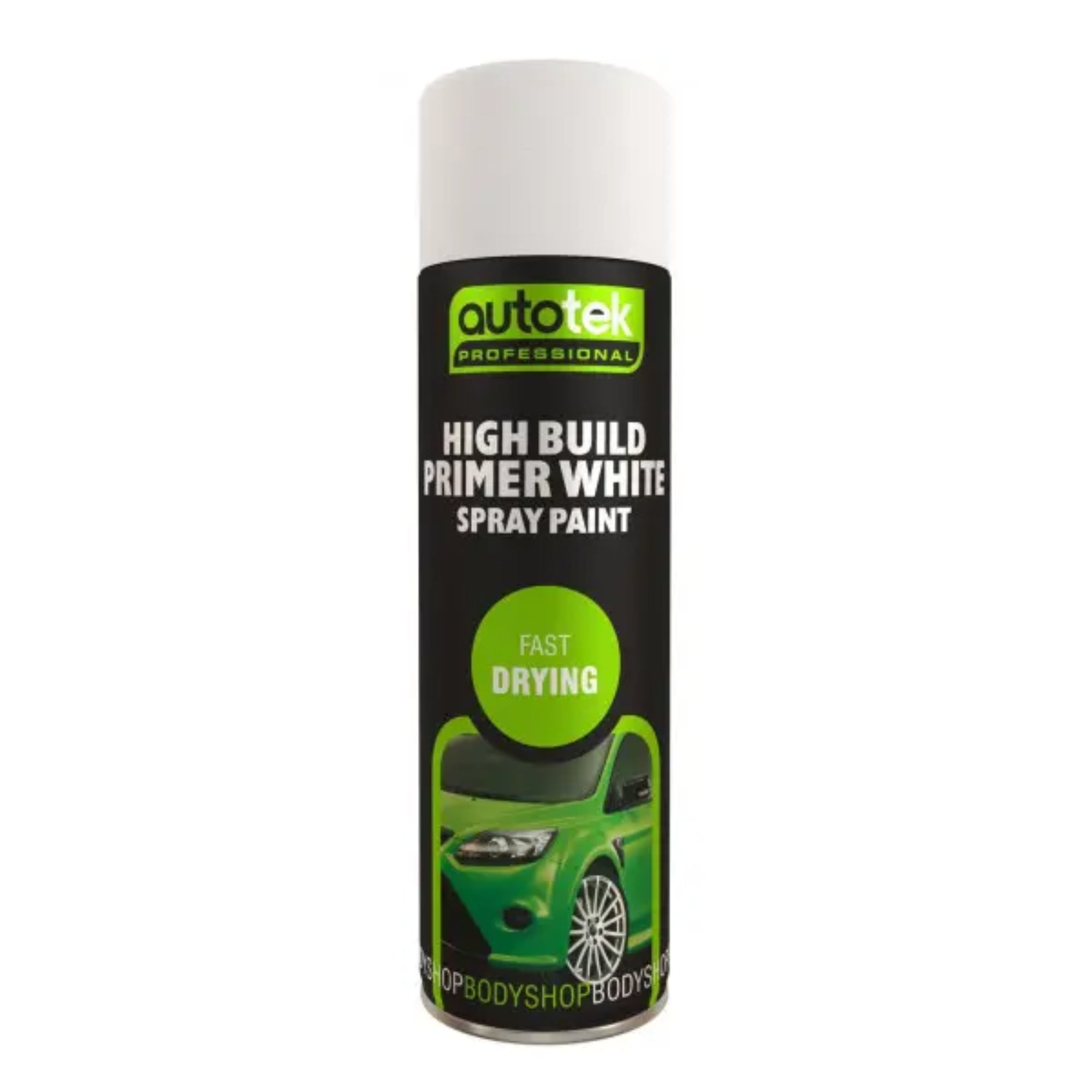 Autotek Spray On Paint - High Build Primer - 500ml White