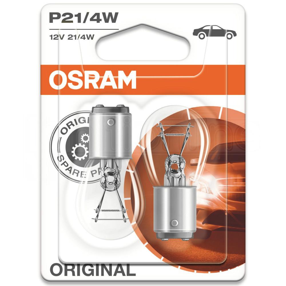 OSRAM P21W LED 12V 2W BA15s LEDriving Cool White 6000K Bayonet Car Bulbs  7456CW-02B Double Blister